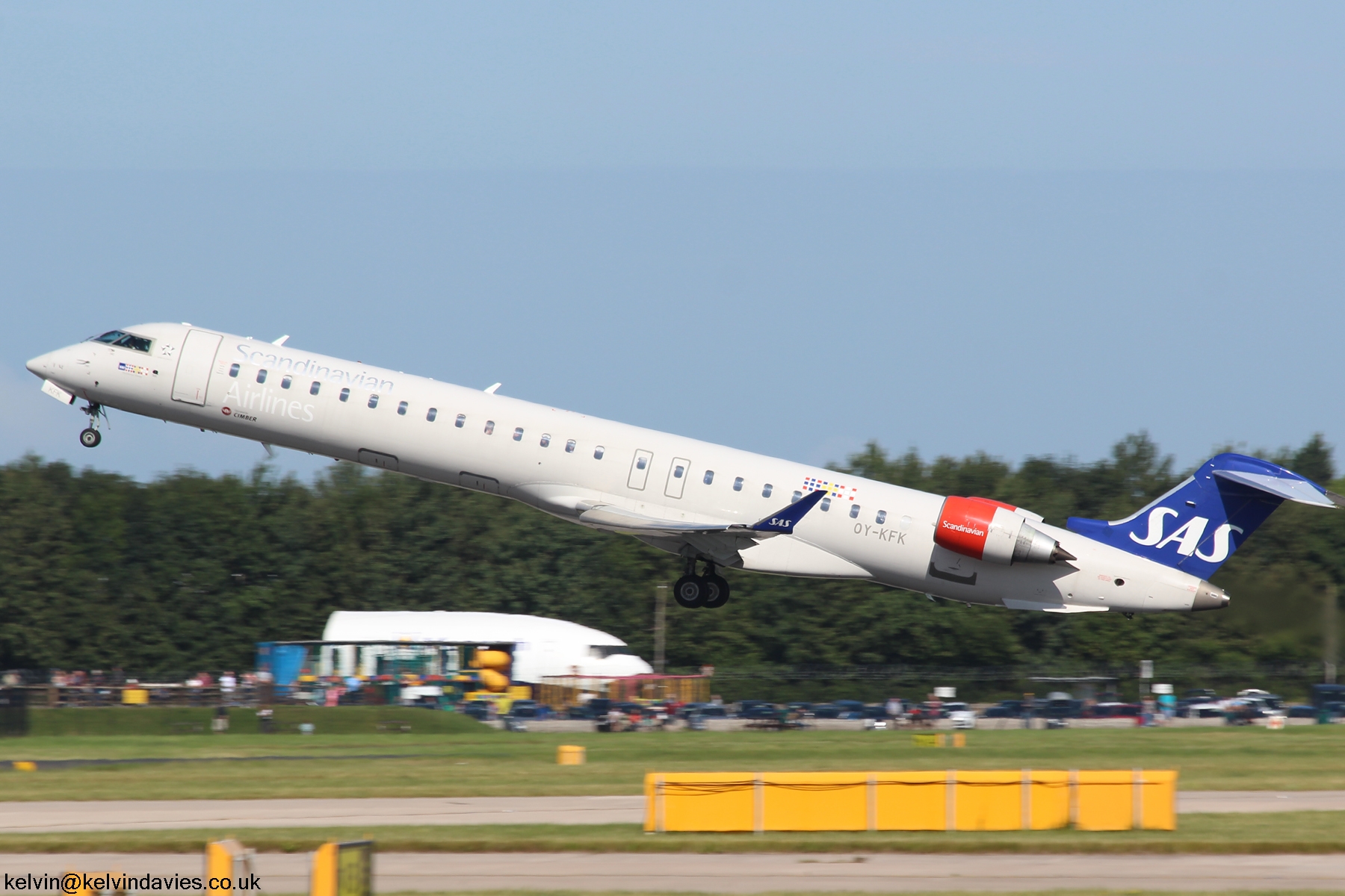 SAS CRJ 900 OY-KFK
