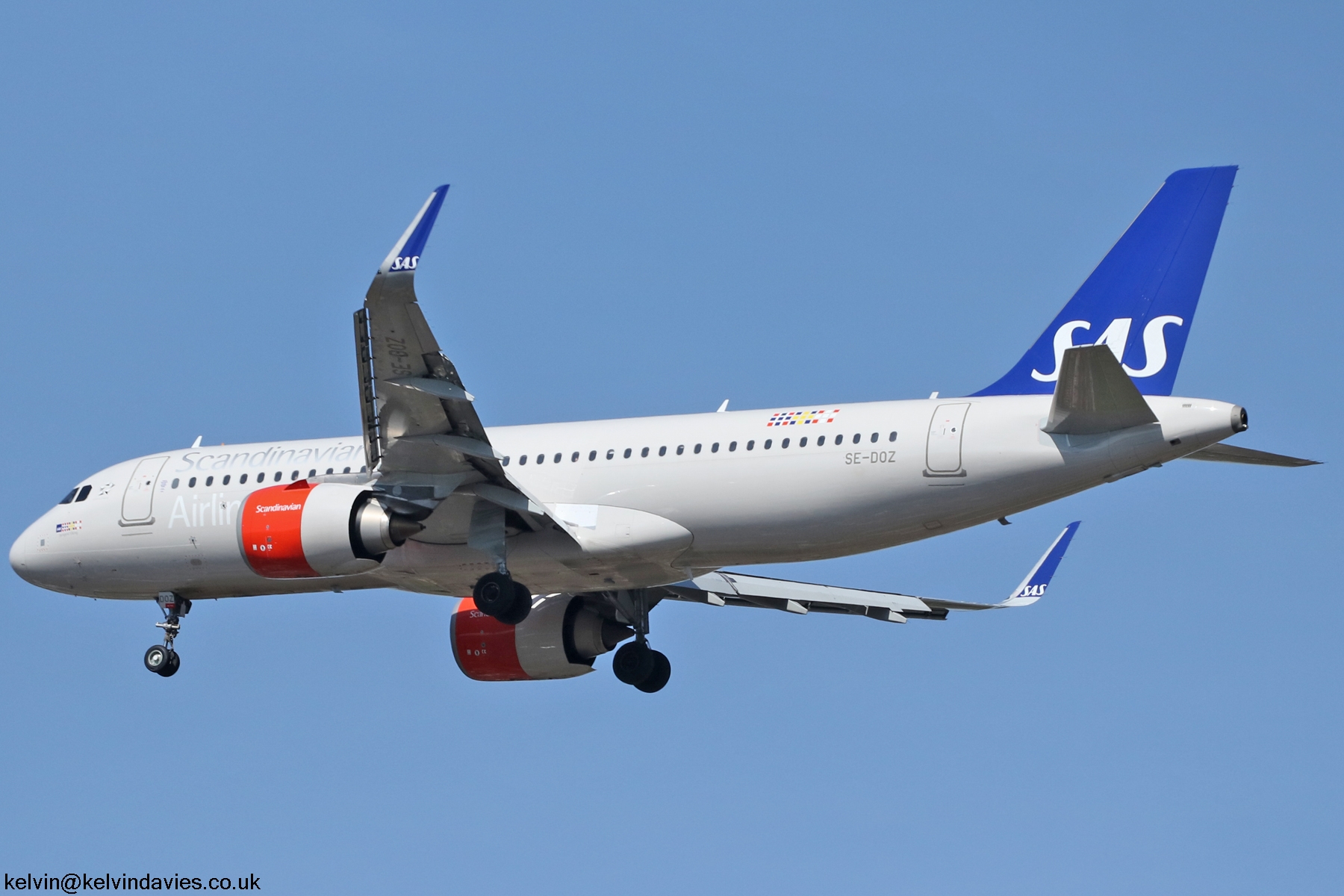 SAS A320NEO SE-DOZ