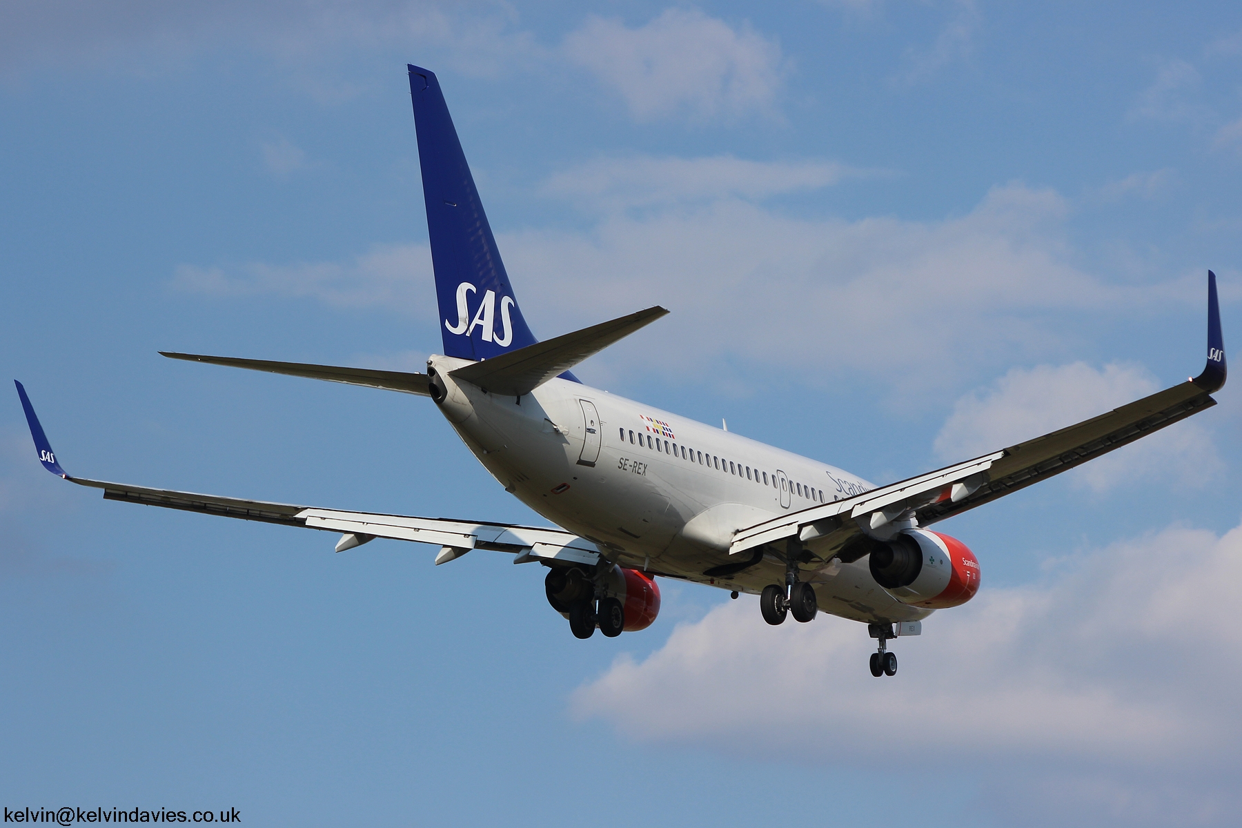 SAS B737 SE-REX