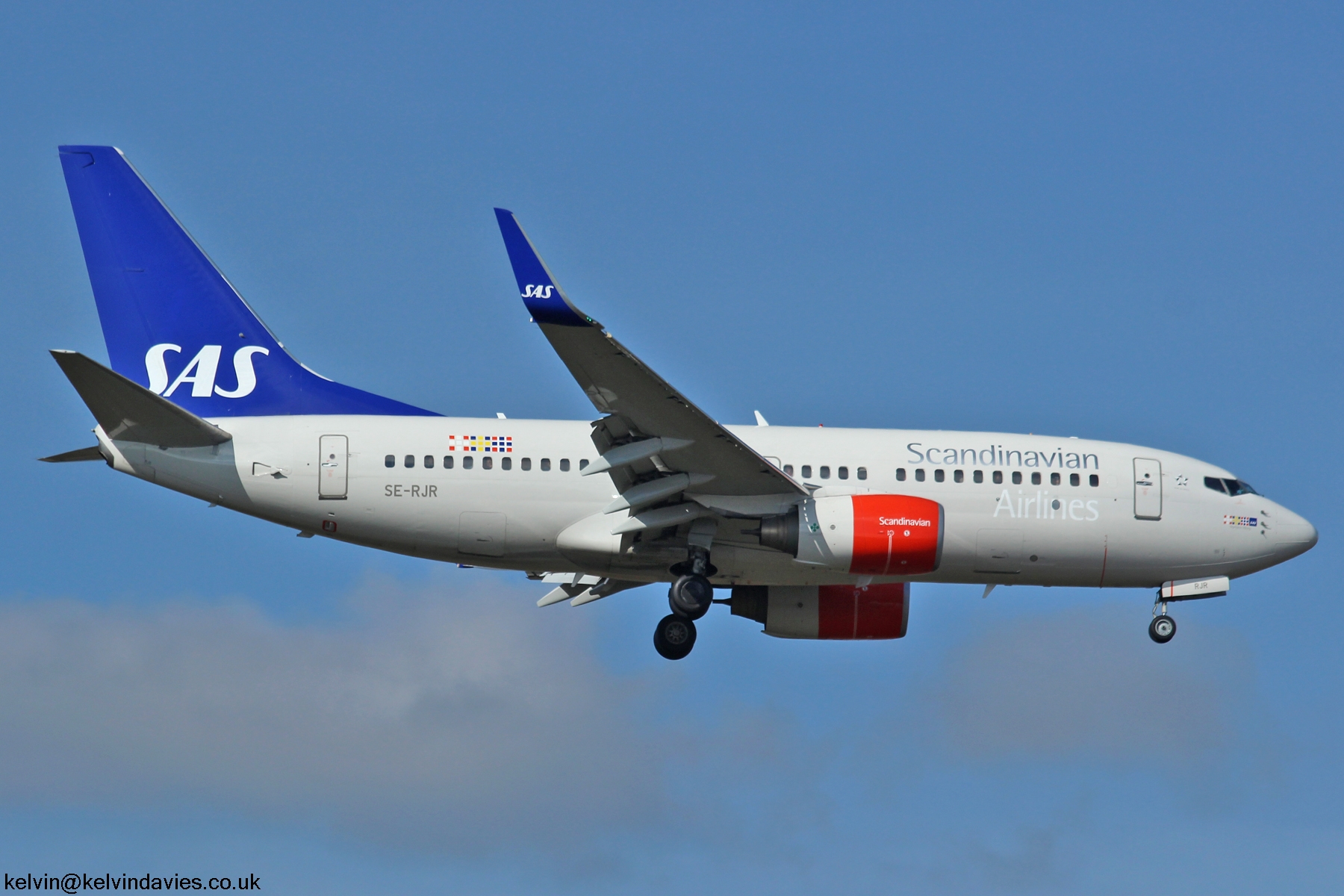 SAS B737 SE-RJR
