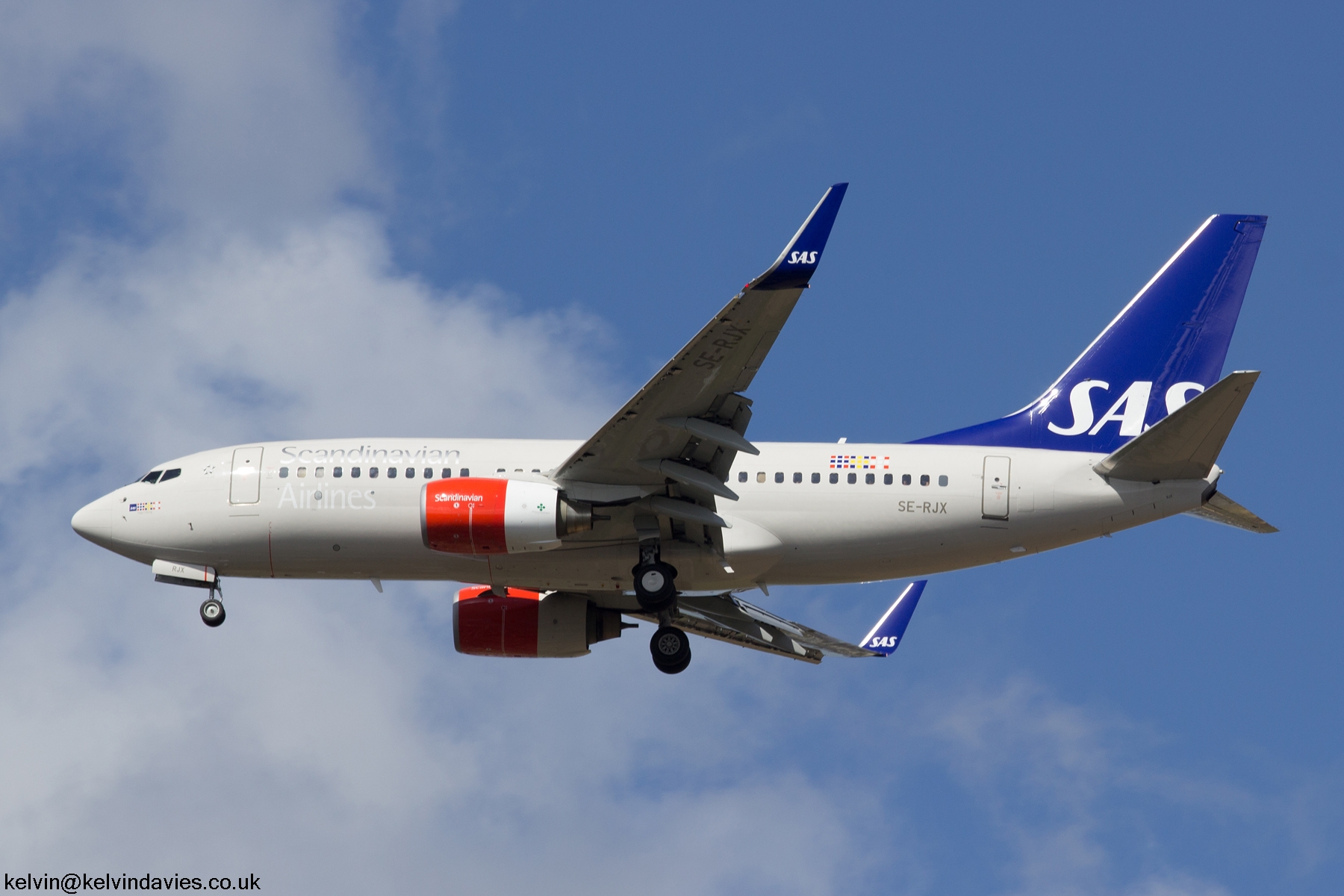SAS B737 SE-RJX