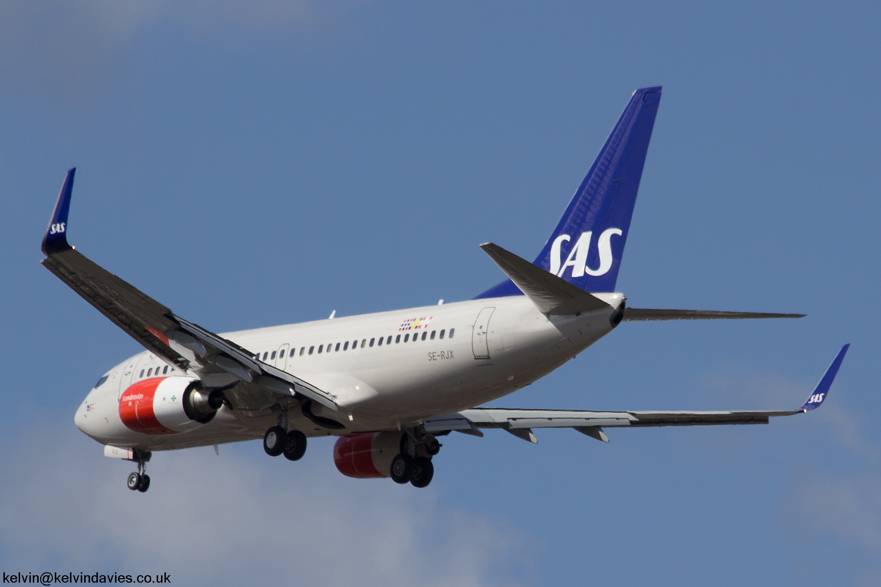 SAS B737 SE-RJX