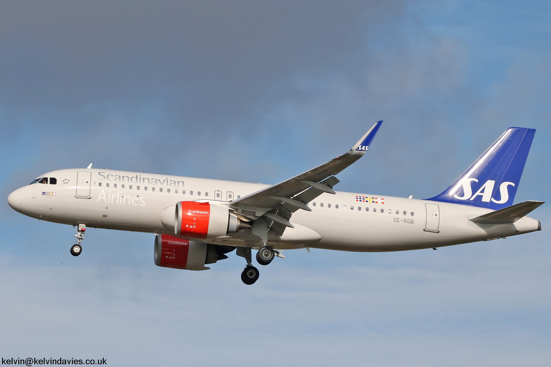SAS A320 SE-ROB
