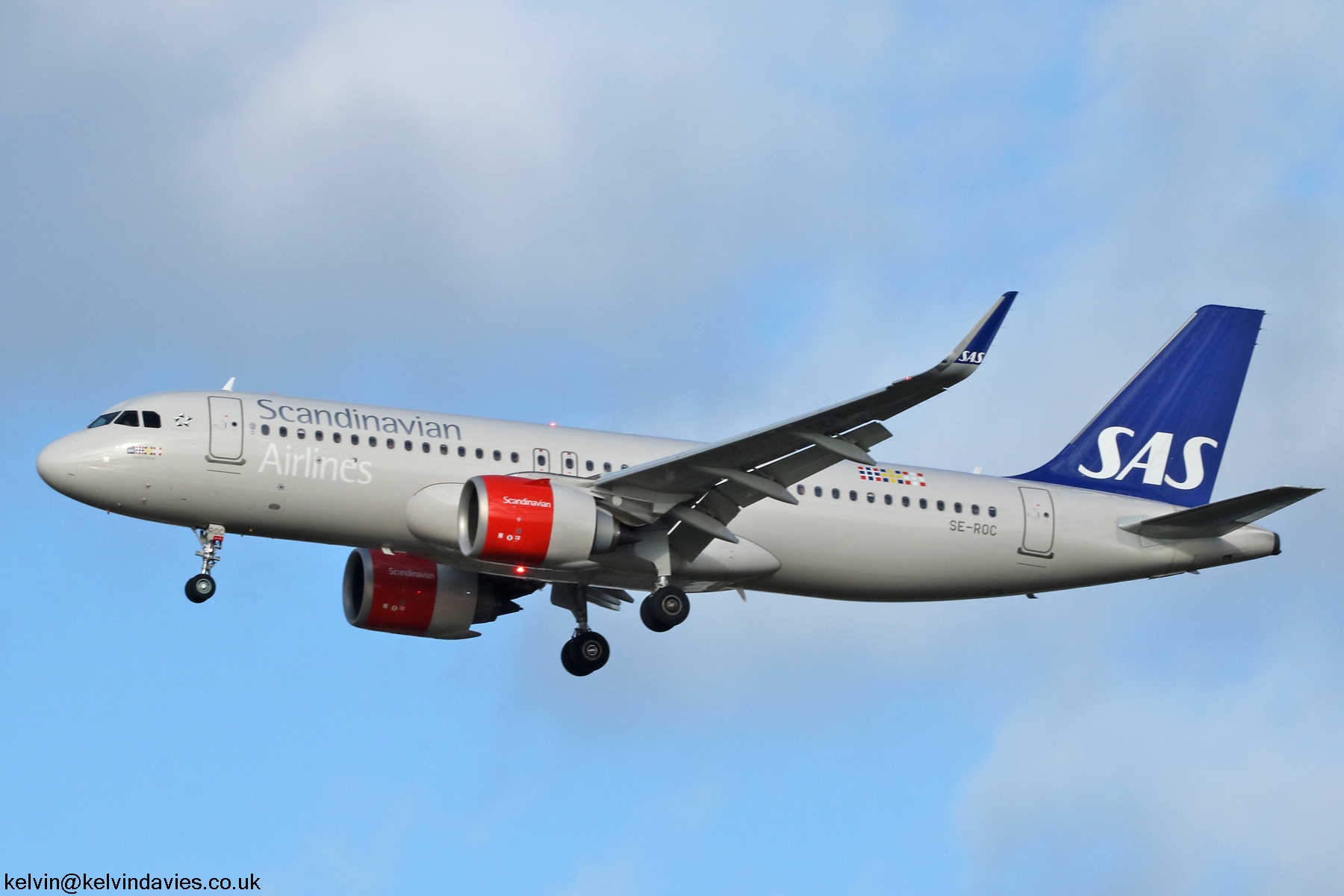 SAS A320 NEO SE-ROC