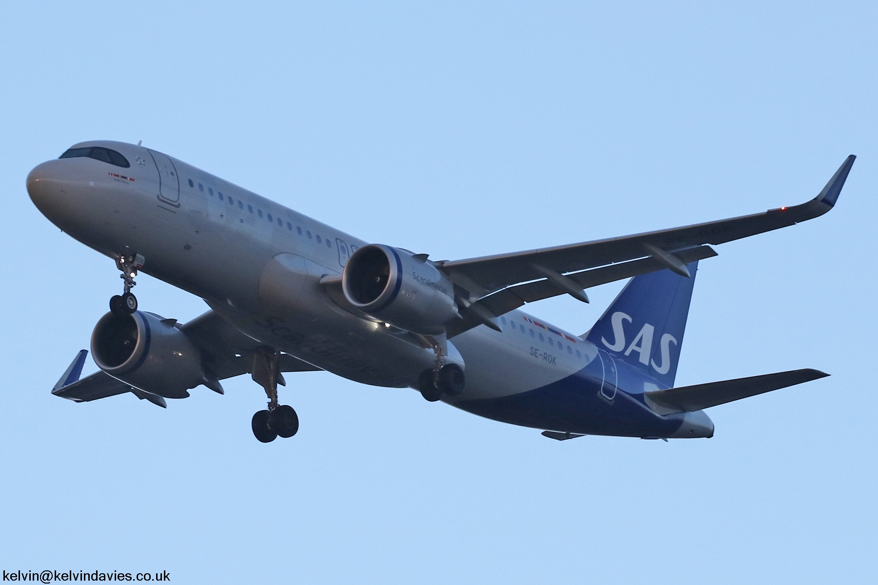 SAS A320 NEO SE-ROK