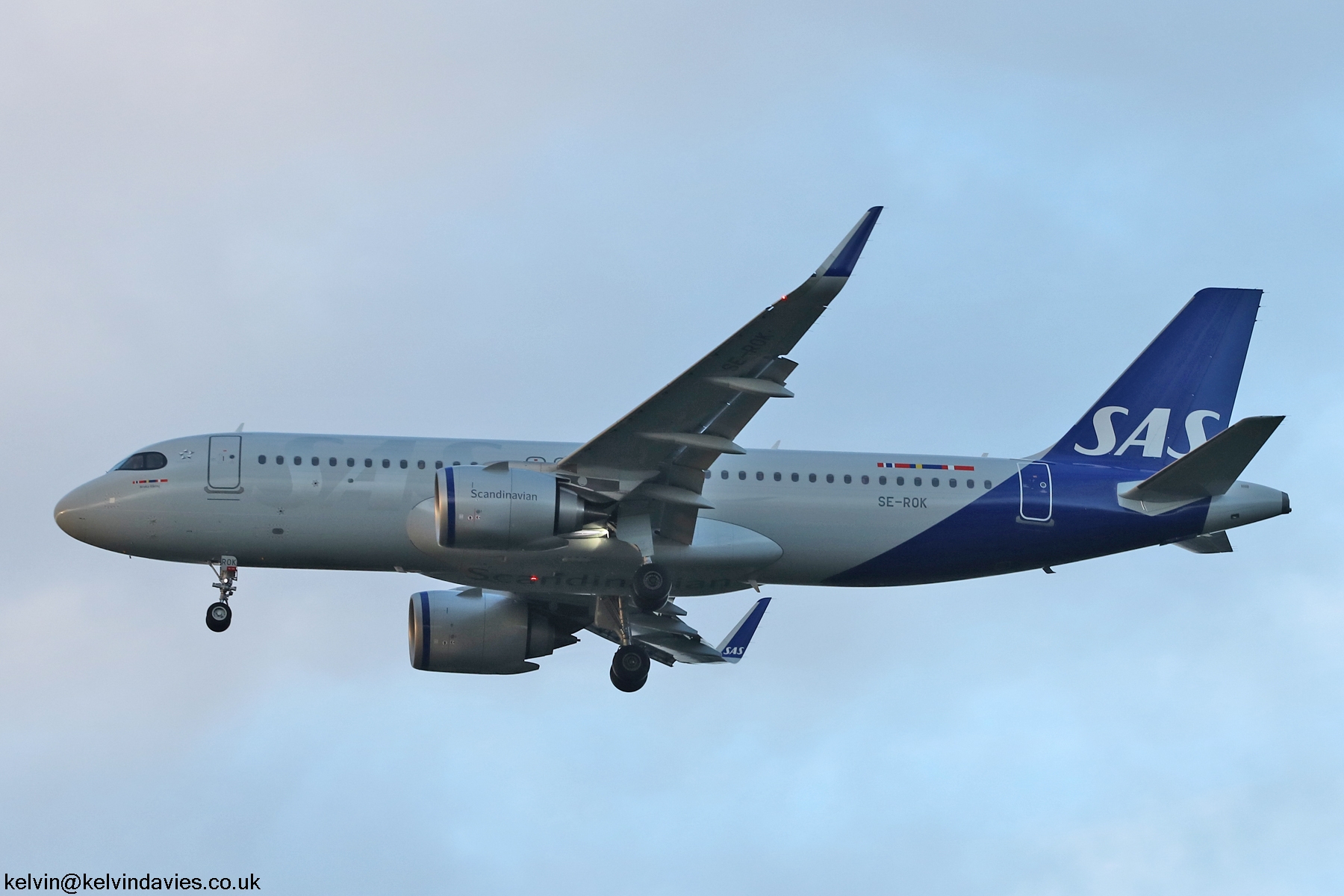 SAS A320 NEO SE-ROK