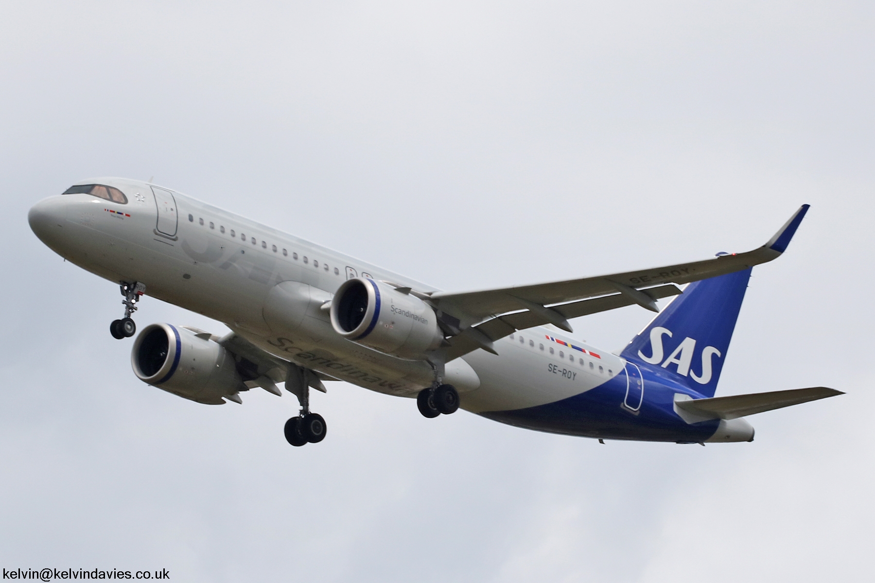 SAS A320NEO SE-ROY