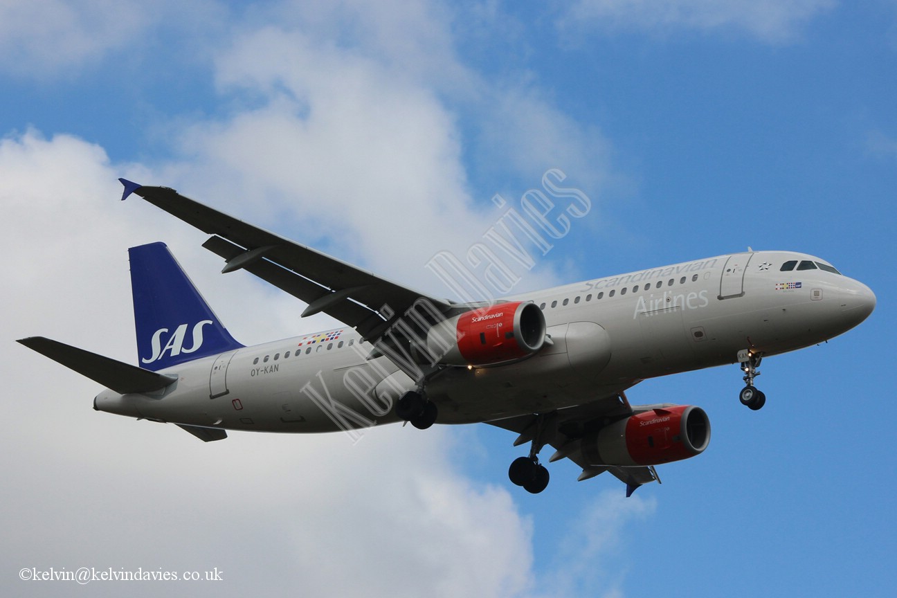 SAS A320 OY-KAN