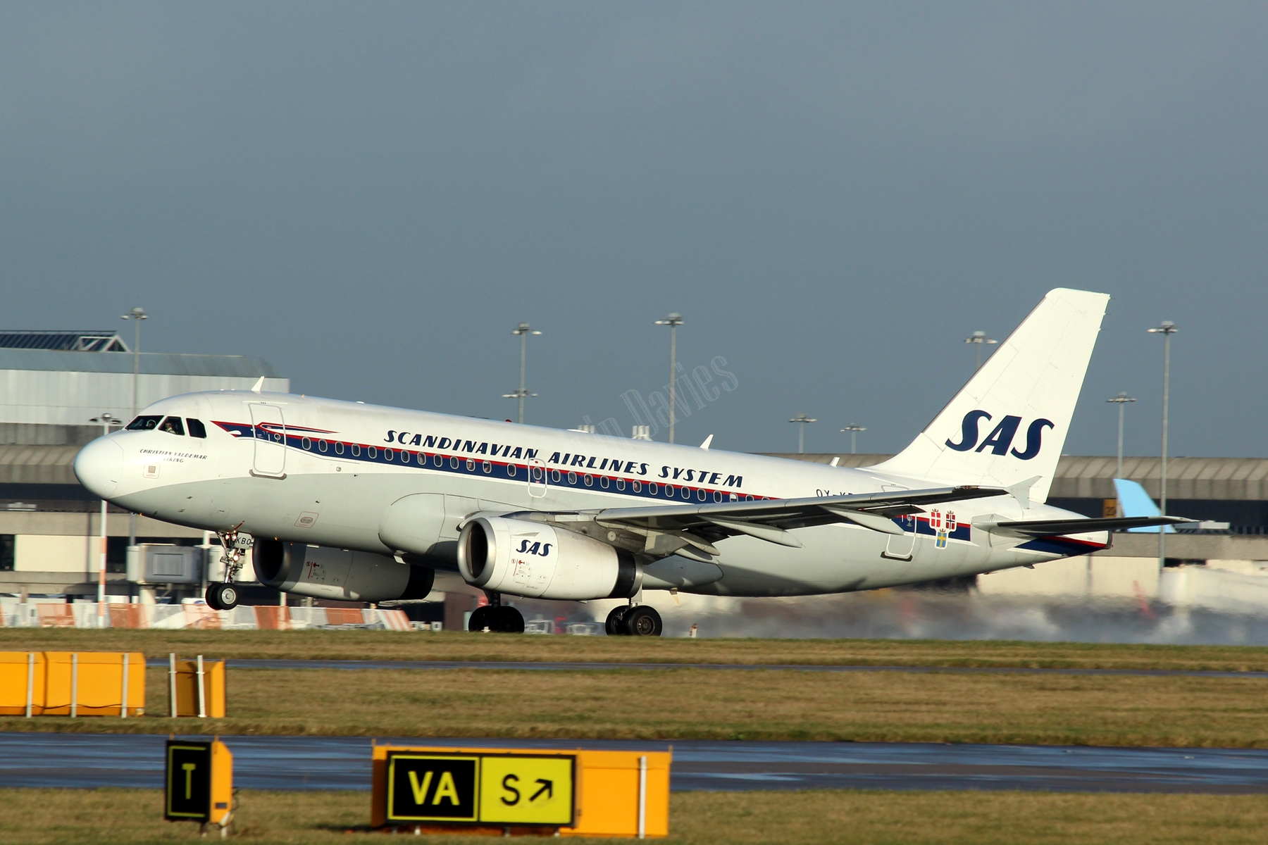 SAS A319 OY-KBO