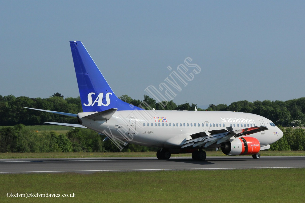 SAS B737 LN-RPA