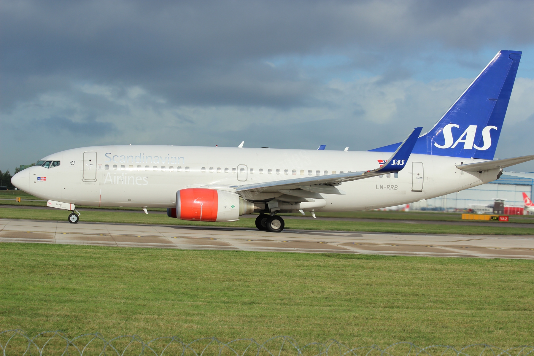 SAS B737 LN-RRB