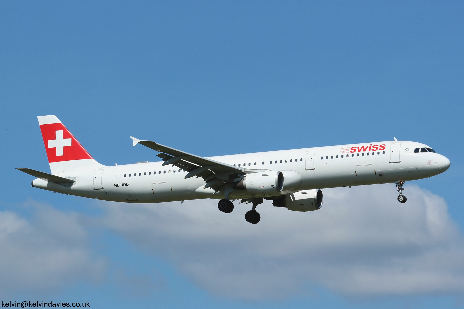 Swiss A321 HB-IOD