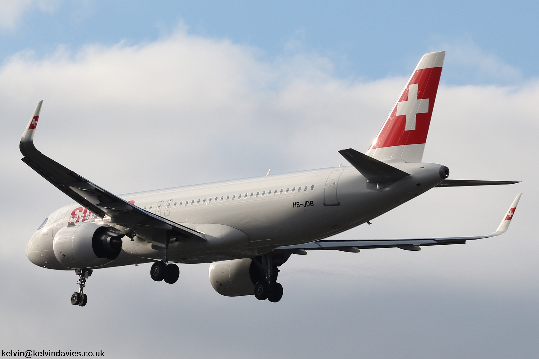 Swiss Bombardier C-100 HB-JDB
