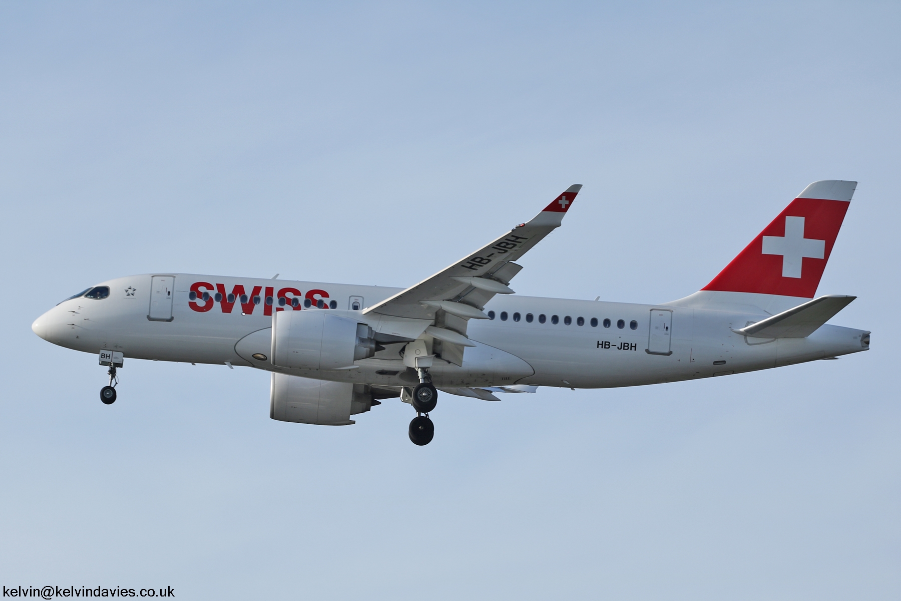 Swiss Bombardier C Series HB-JBH