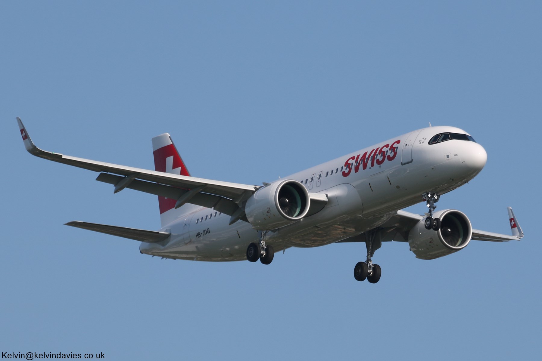 Swiss International A320 Neo HB-JDG