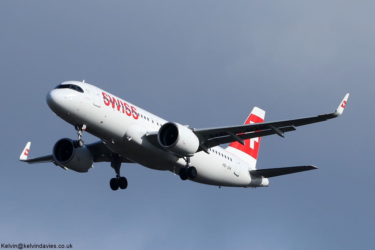 Swiss International A32NEO HB-JDK
