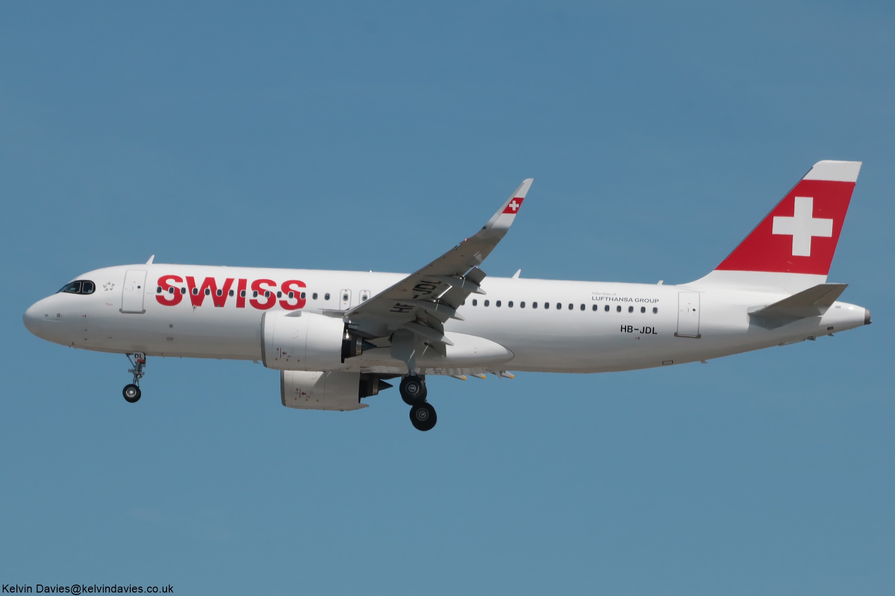 Swiss A320NEO HB-JDL