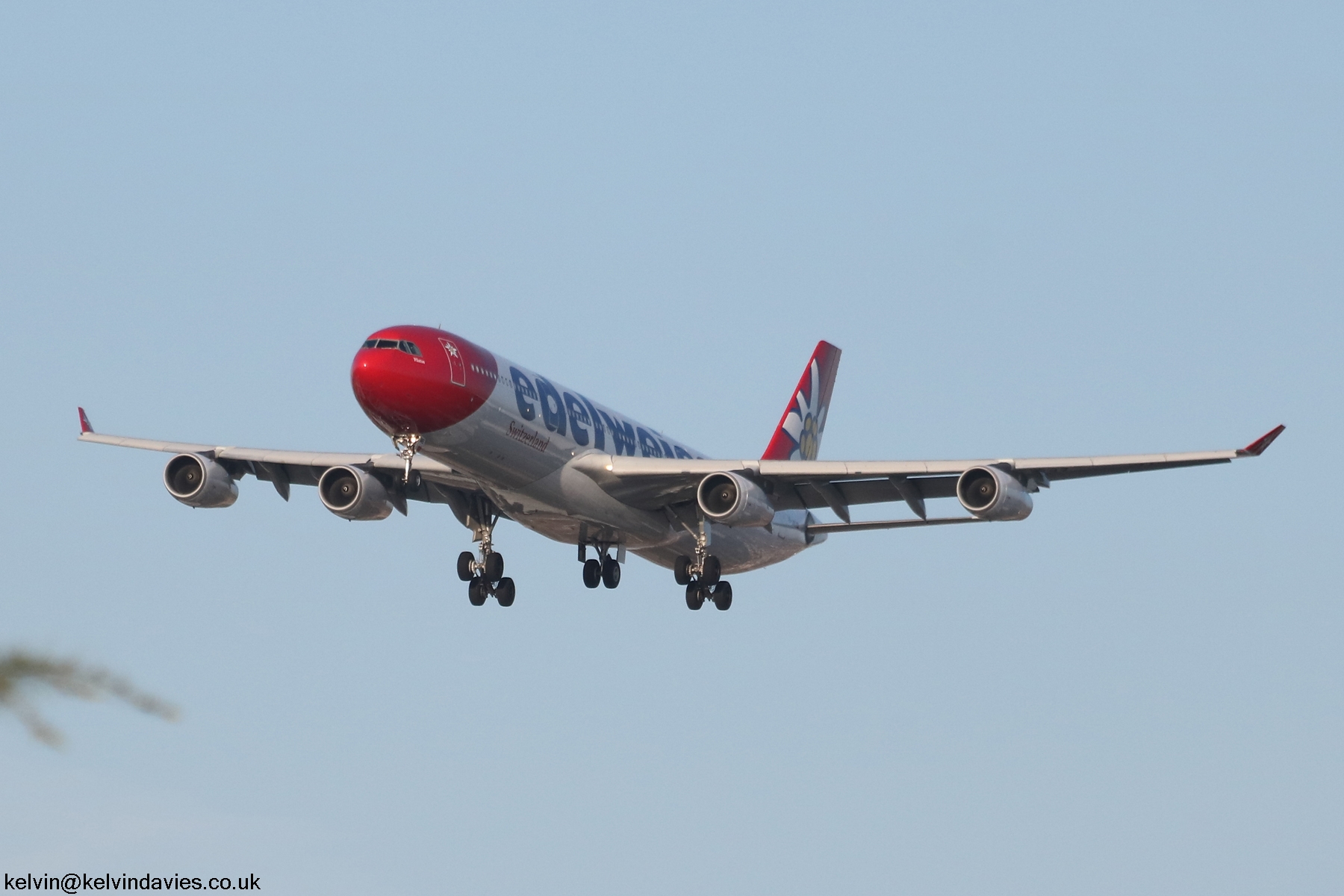 Edelweiss Air A340 HB-JME