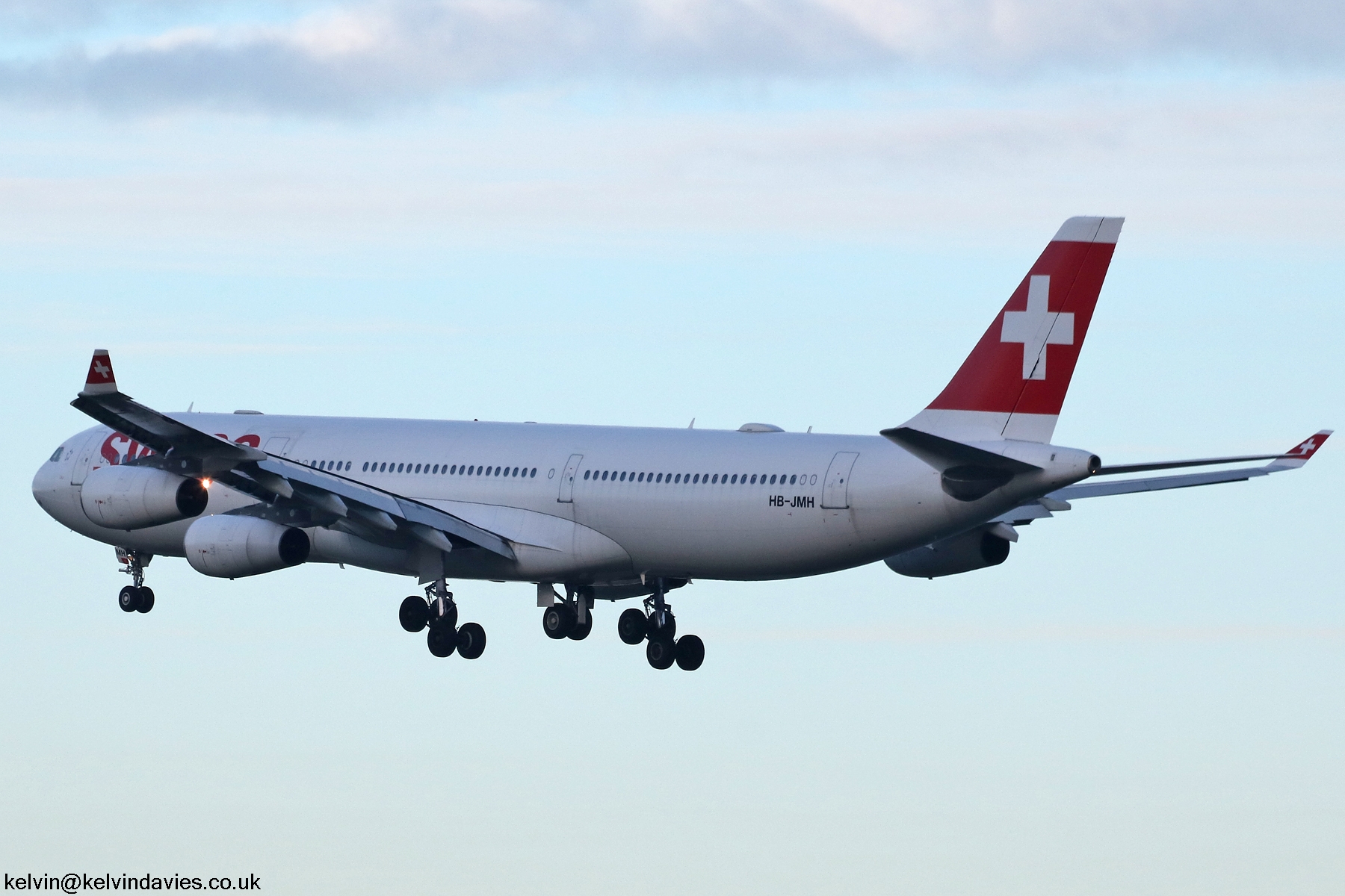 Swiss International A340 HB-JMH