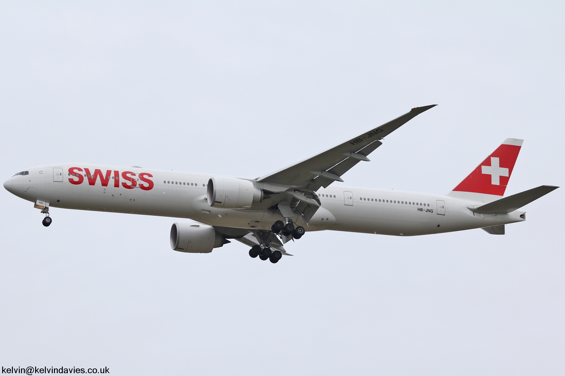 Swiss International 777 HB-JNG