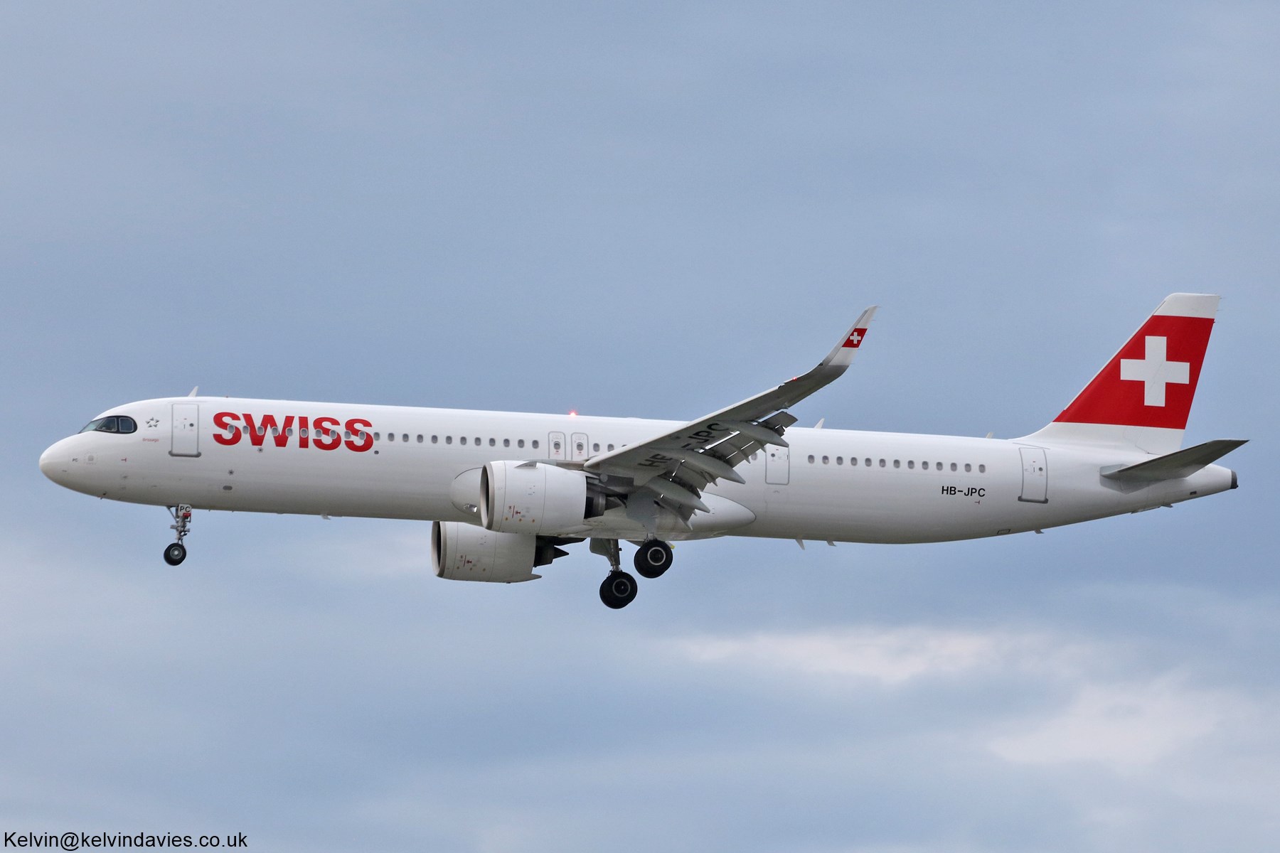 Swiss International Air Lines A321 NEO HB-JPC