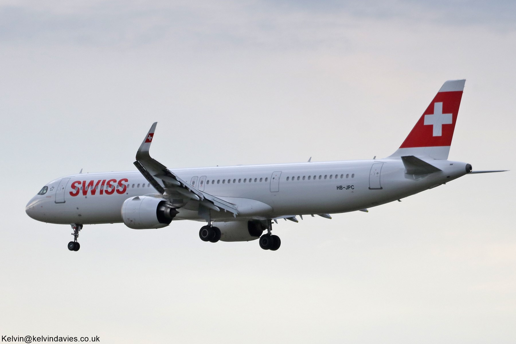 Swiss International Air Lines A321 NEO HB-JPC