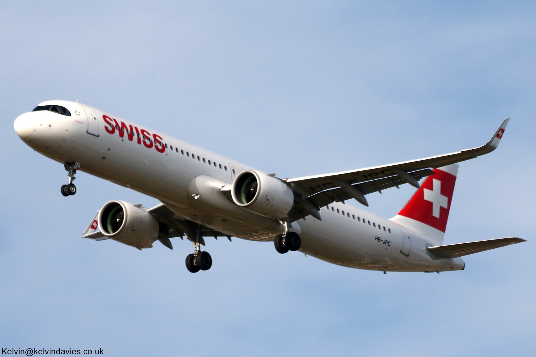 Swiss International Air Lines A321 NEO HB-JPC