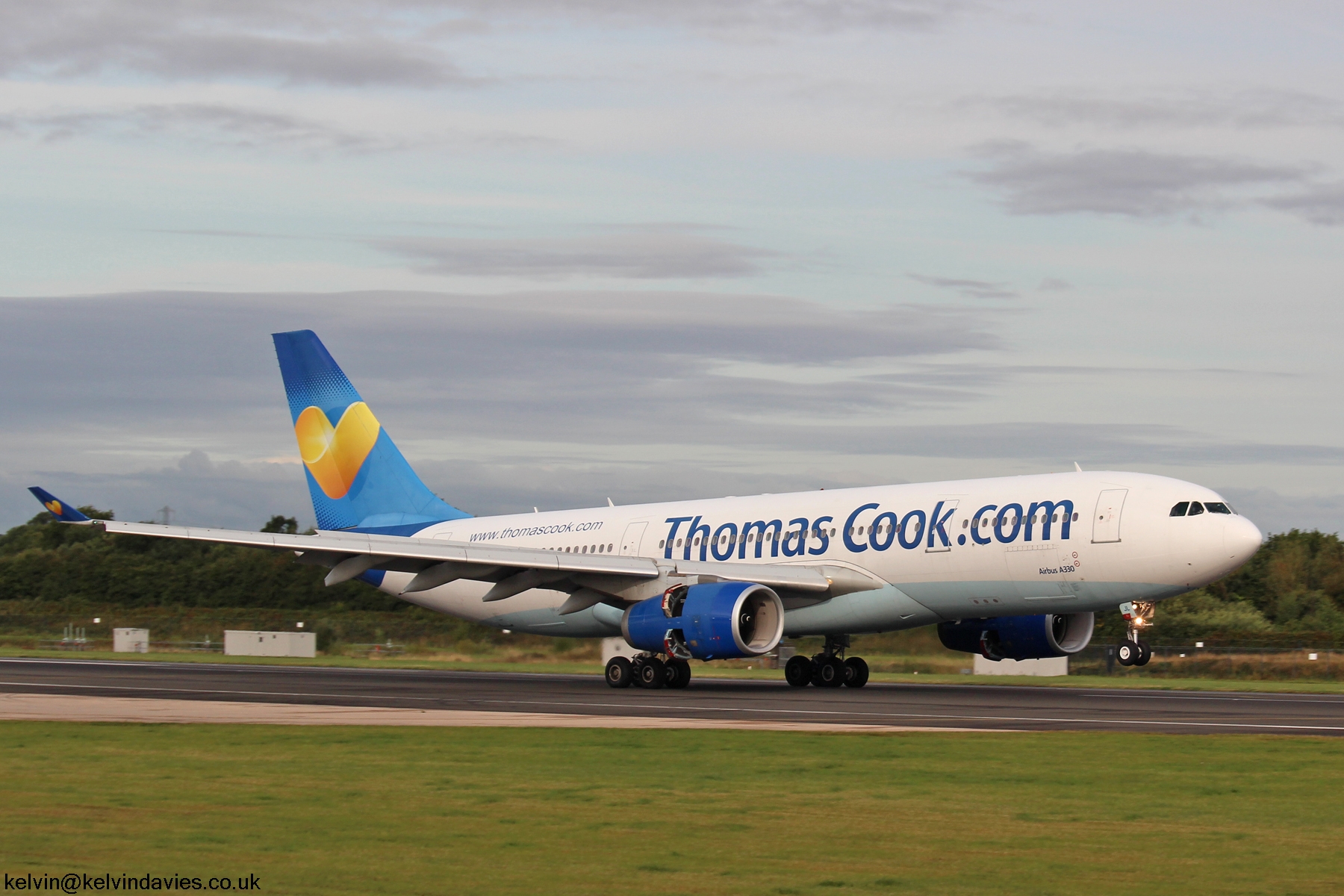 Thomas Cook A330 G-MLJL