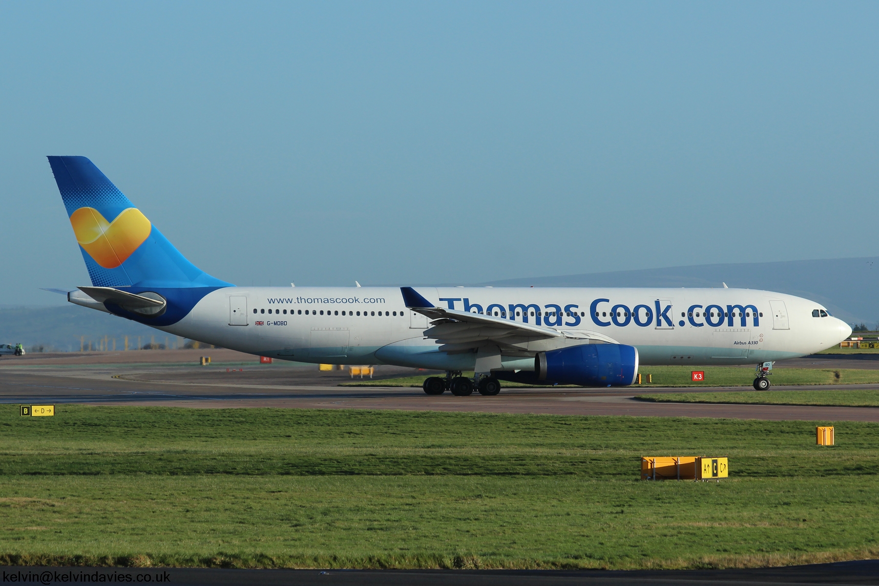 Thomas Cook A330 G-MDBD