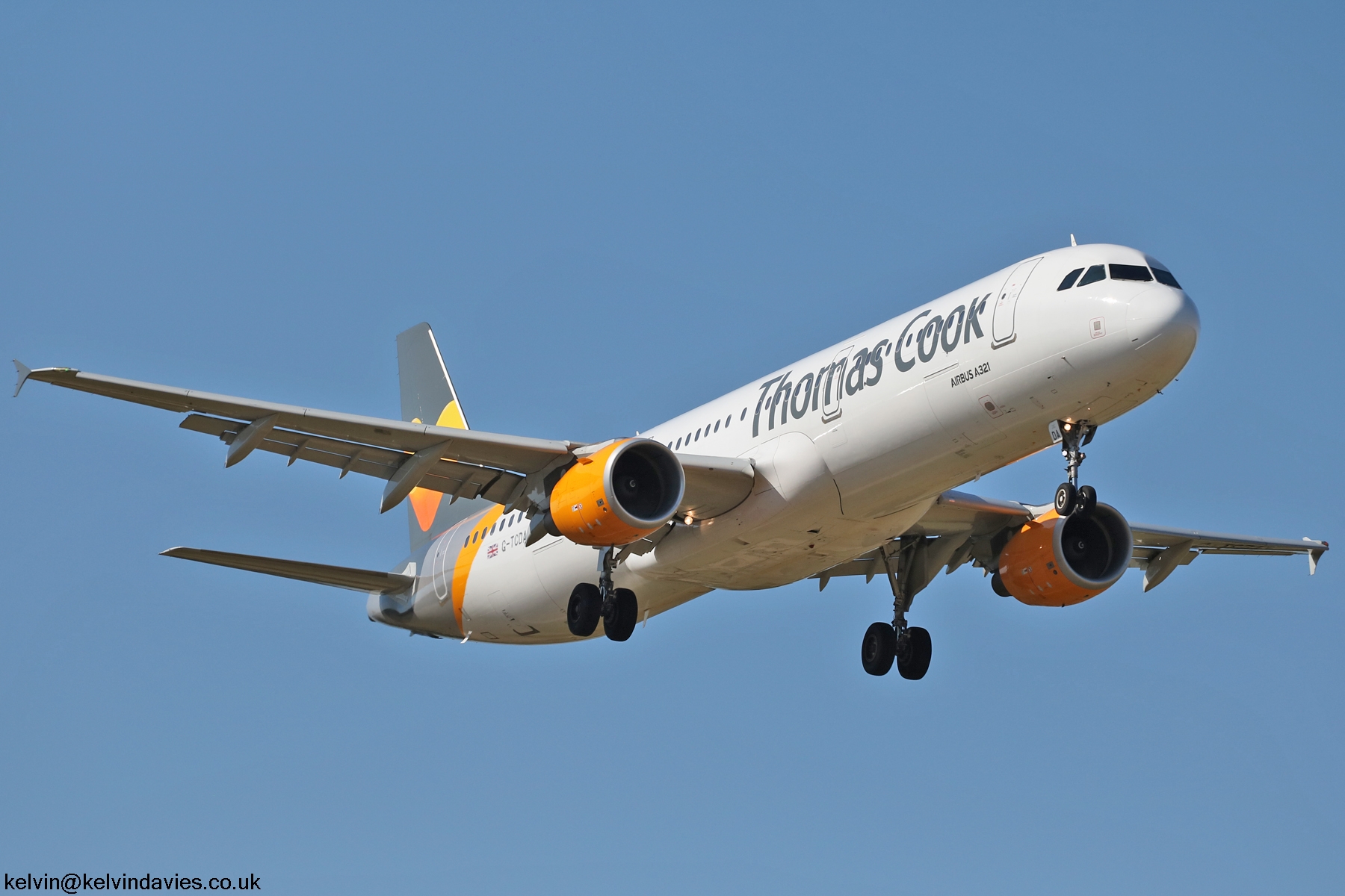 Thomas Cook A321 G-TCDA