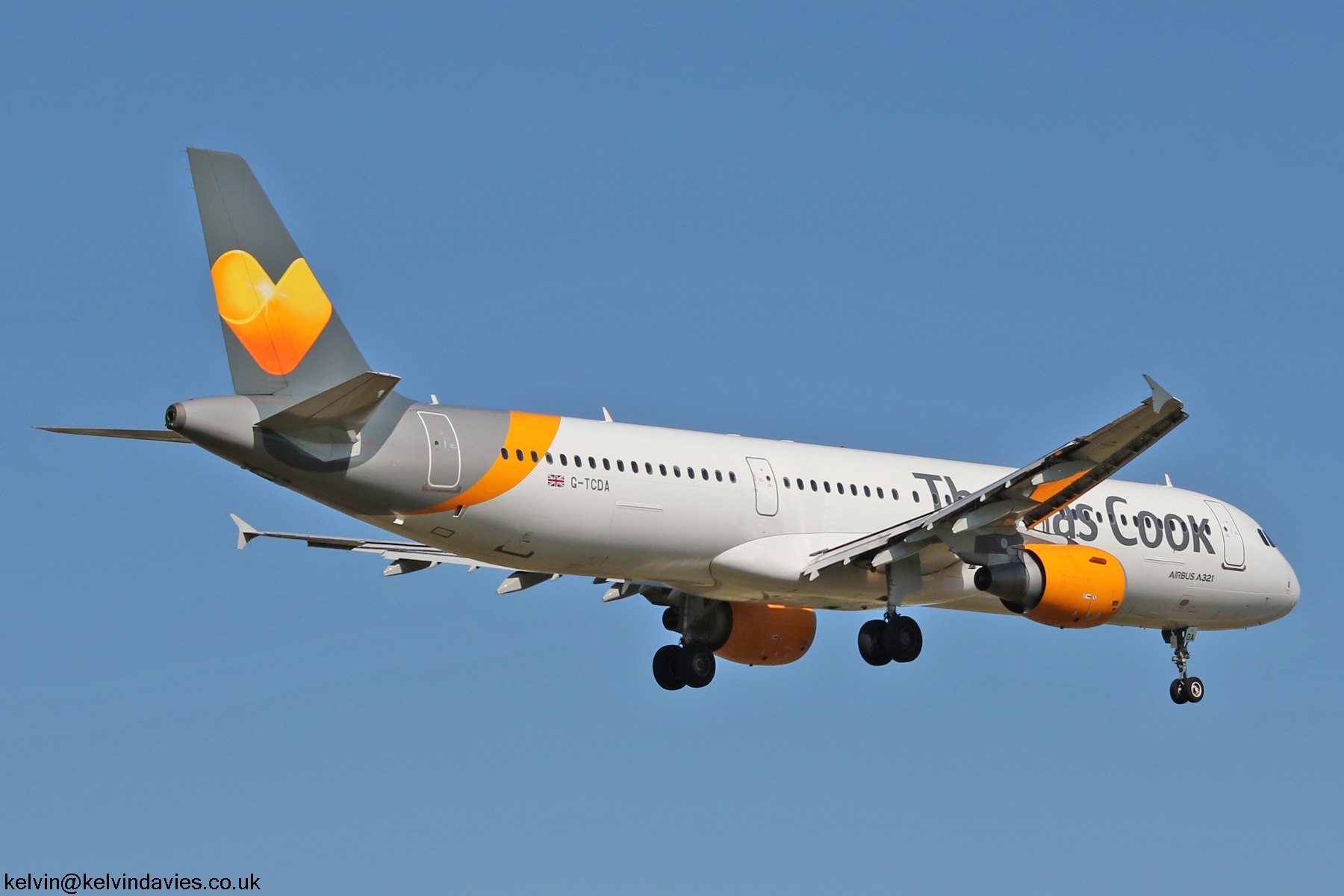 Thomas Cook A321 G-TCDA