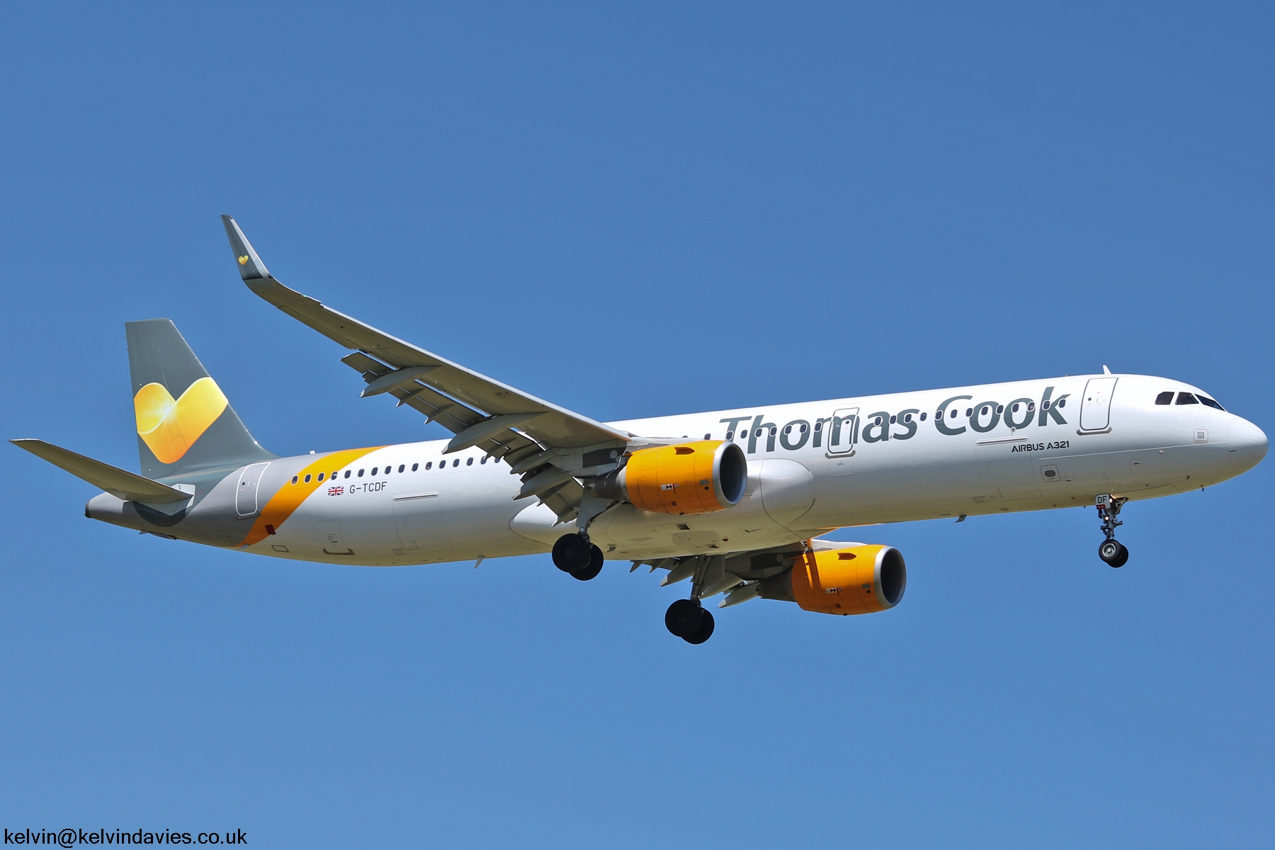 Thomas Cook A321 G-TCDF