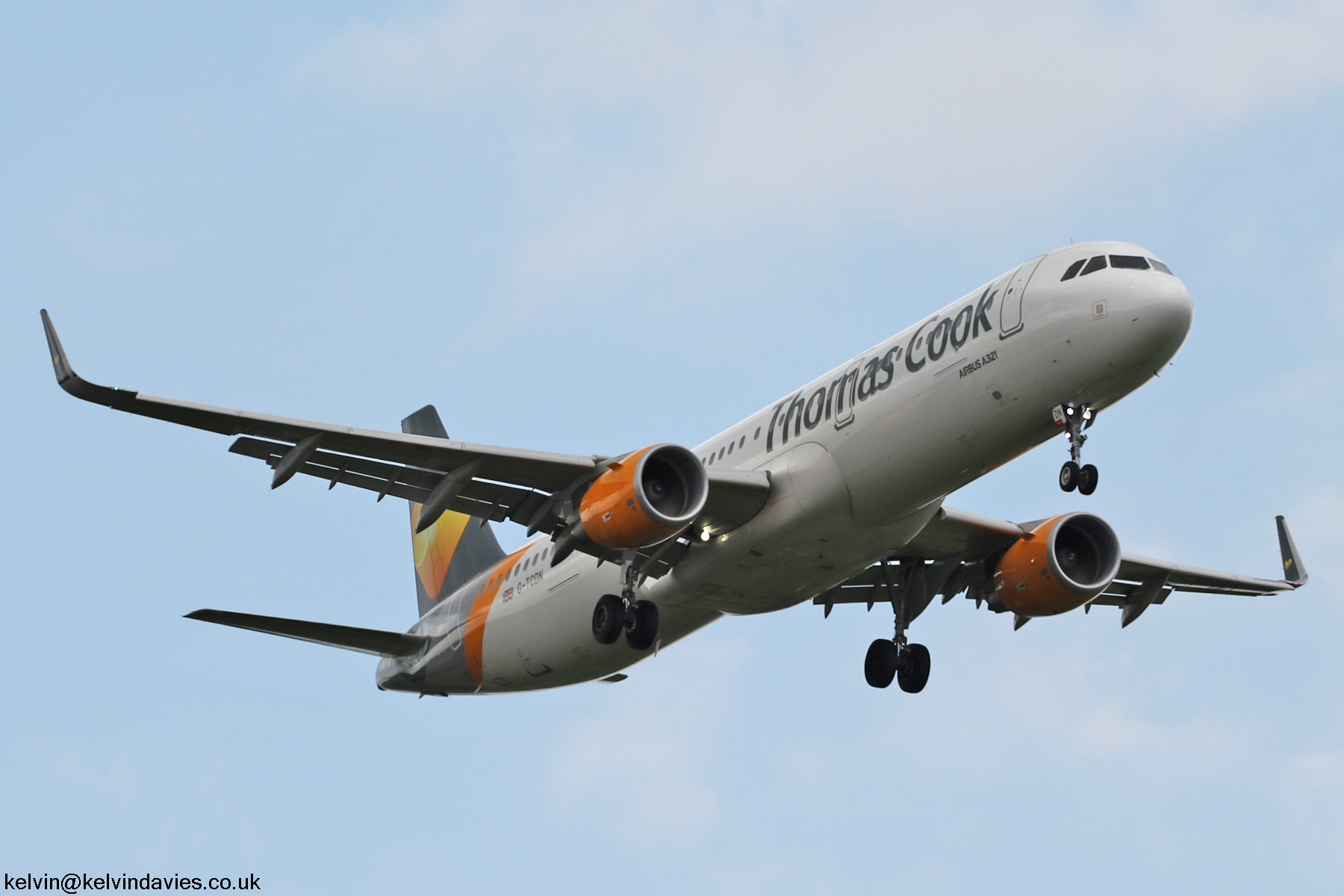 Thomas Cook A321 G-TCDN