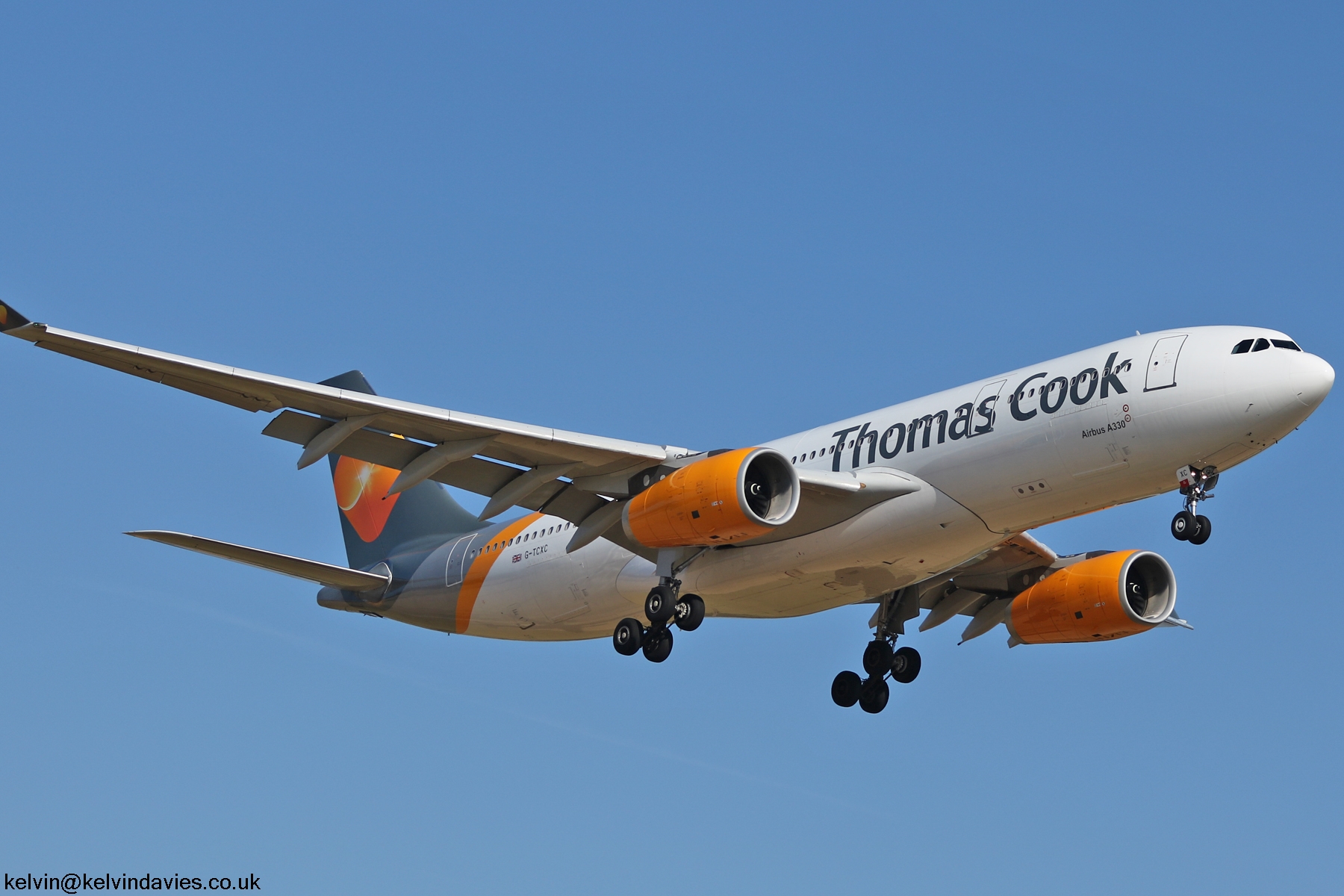 Thomas Cook Airlines A330 G-TCXC
