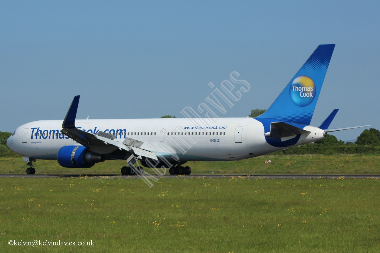 Thomas Cook B767 G-DAJC