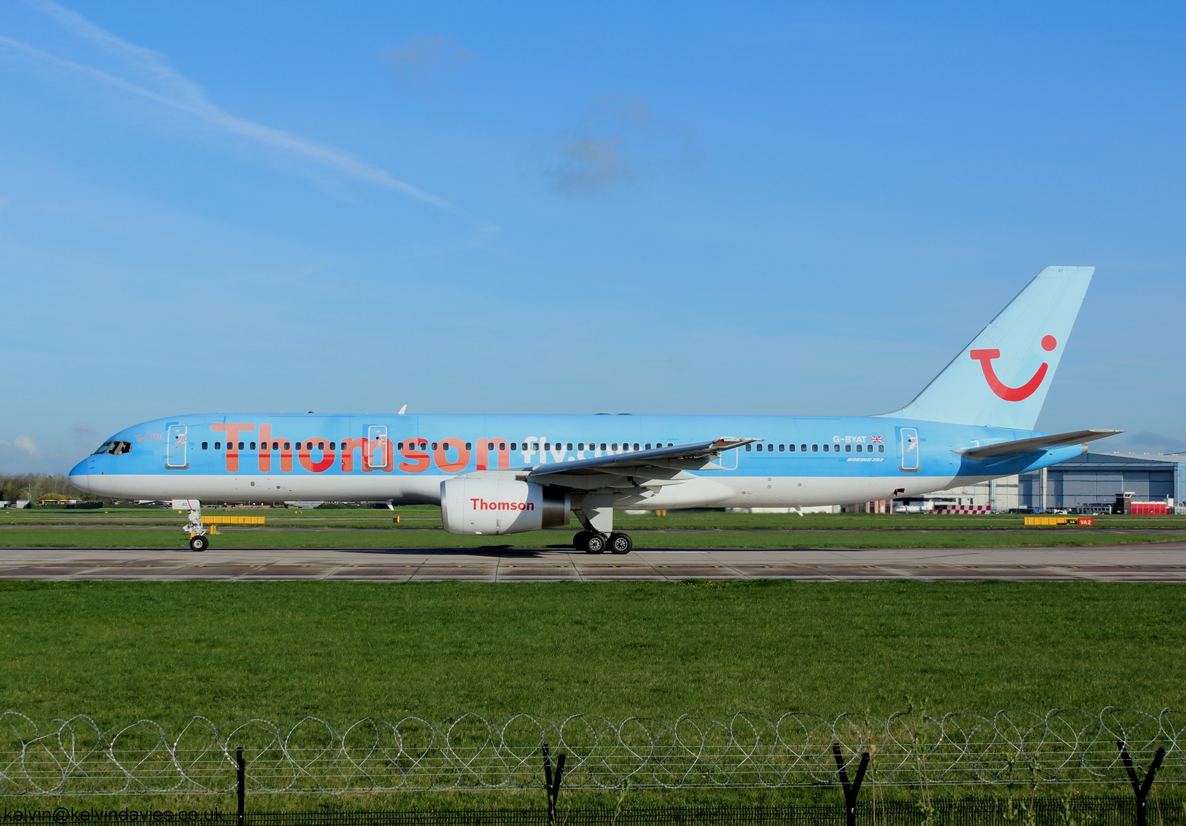 Thomson Airways 757 G-BYAT