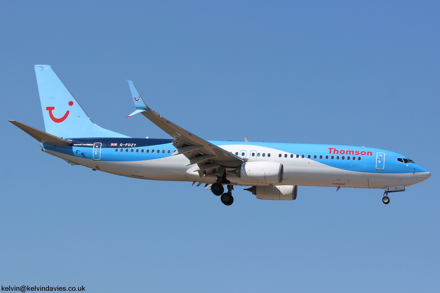 Thomson/TUI 737NG G-FDZY