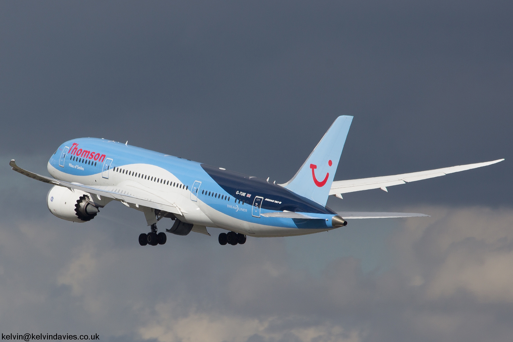 Thomson Airways 787 G-TUIE