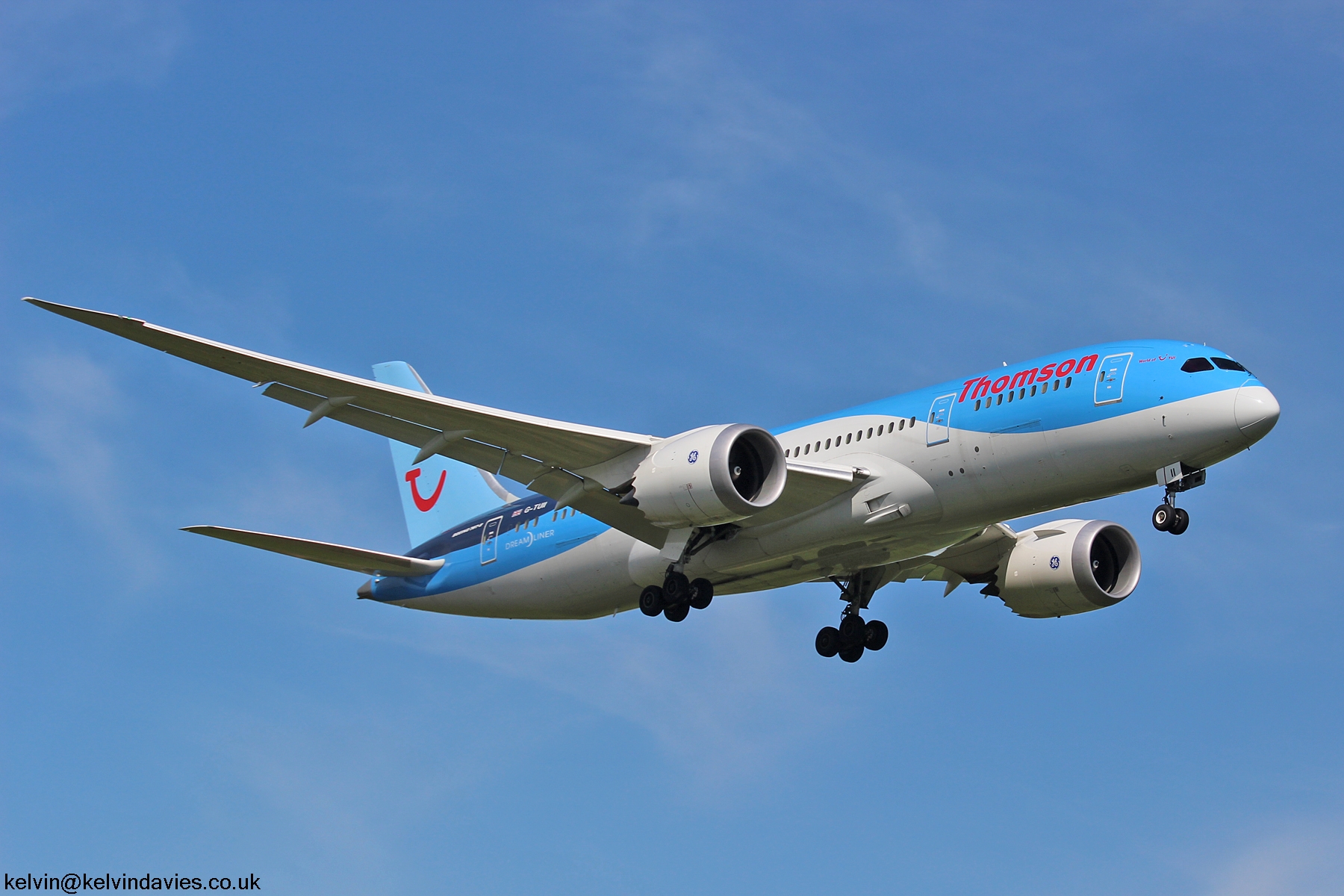 Thomson Airways 787 G-TUII