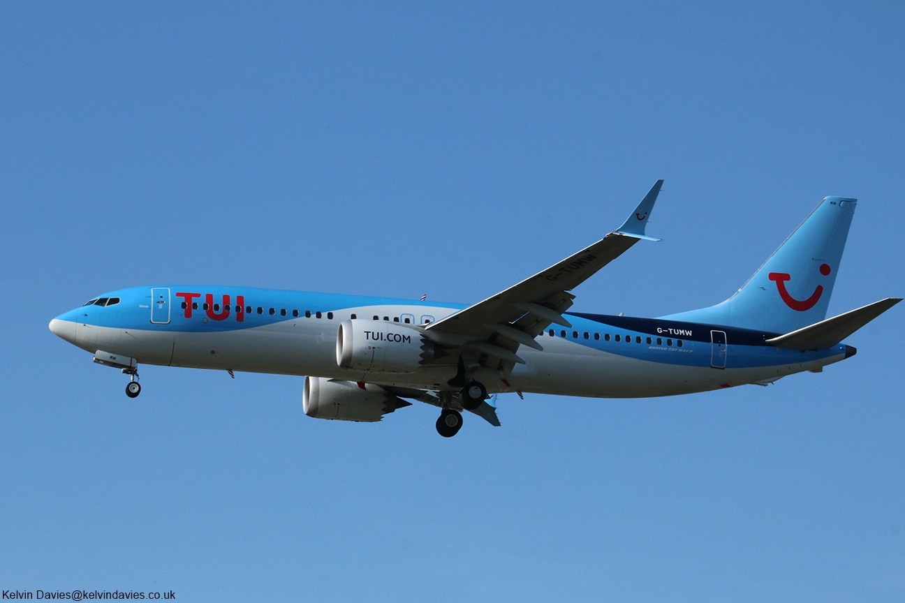 TUI Airways 737MAX G-TUMW