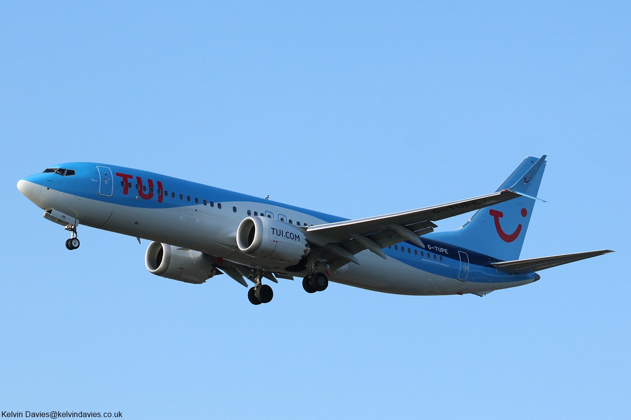 TUI Airways 737MAX G-TUPE