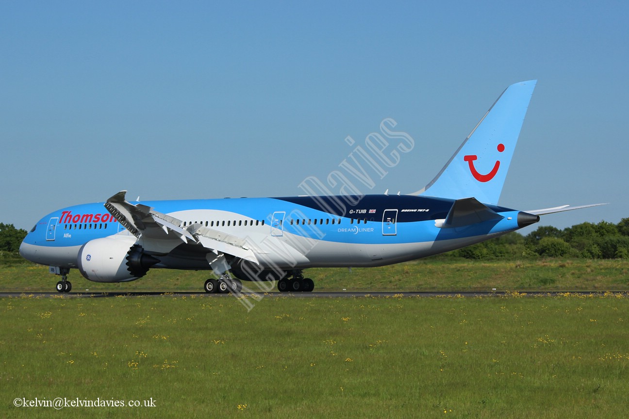 Thomson Airways 787 G-TUIB