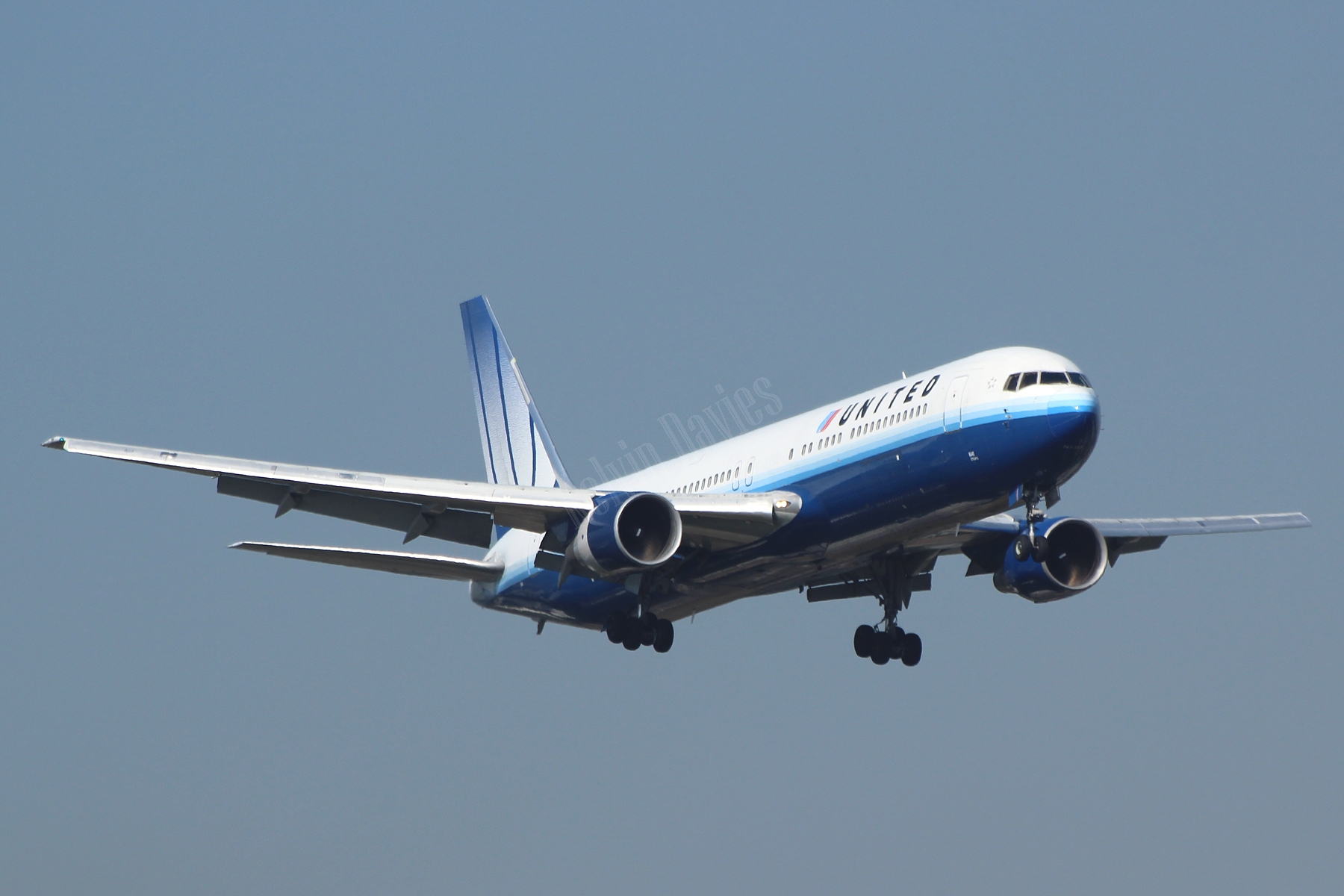 United Airlines 767 N641UA
