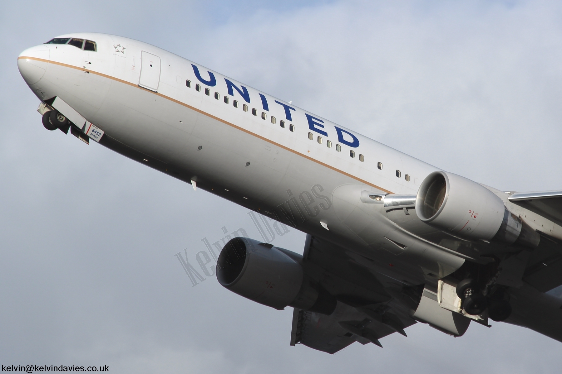 United Airlines 767  N652UA