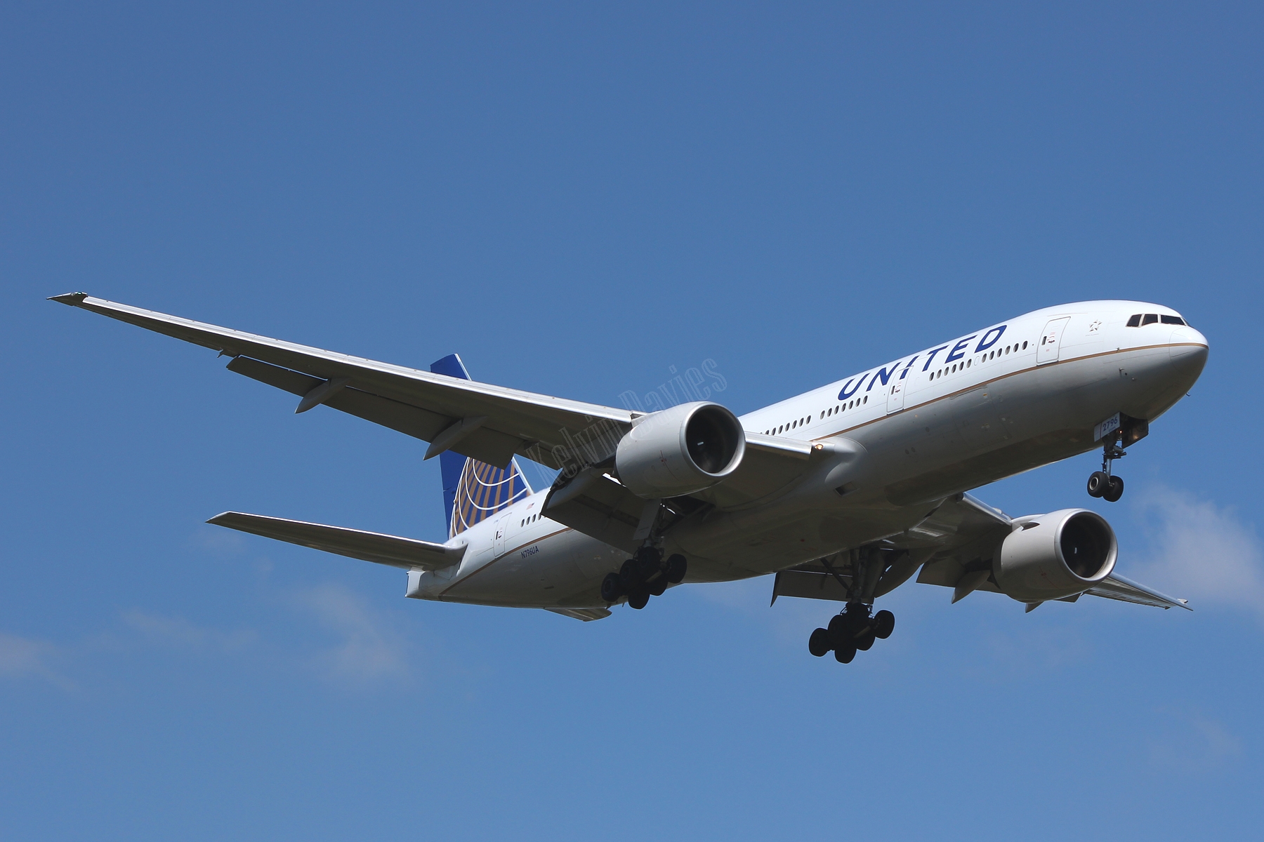 United Airlines 777 N796UA