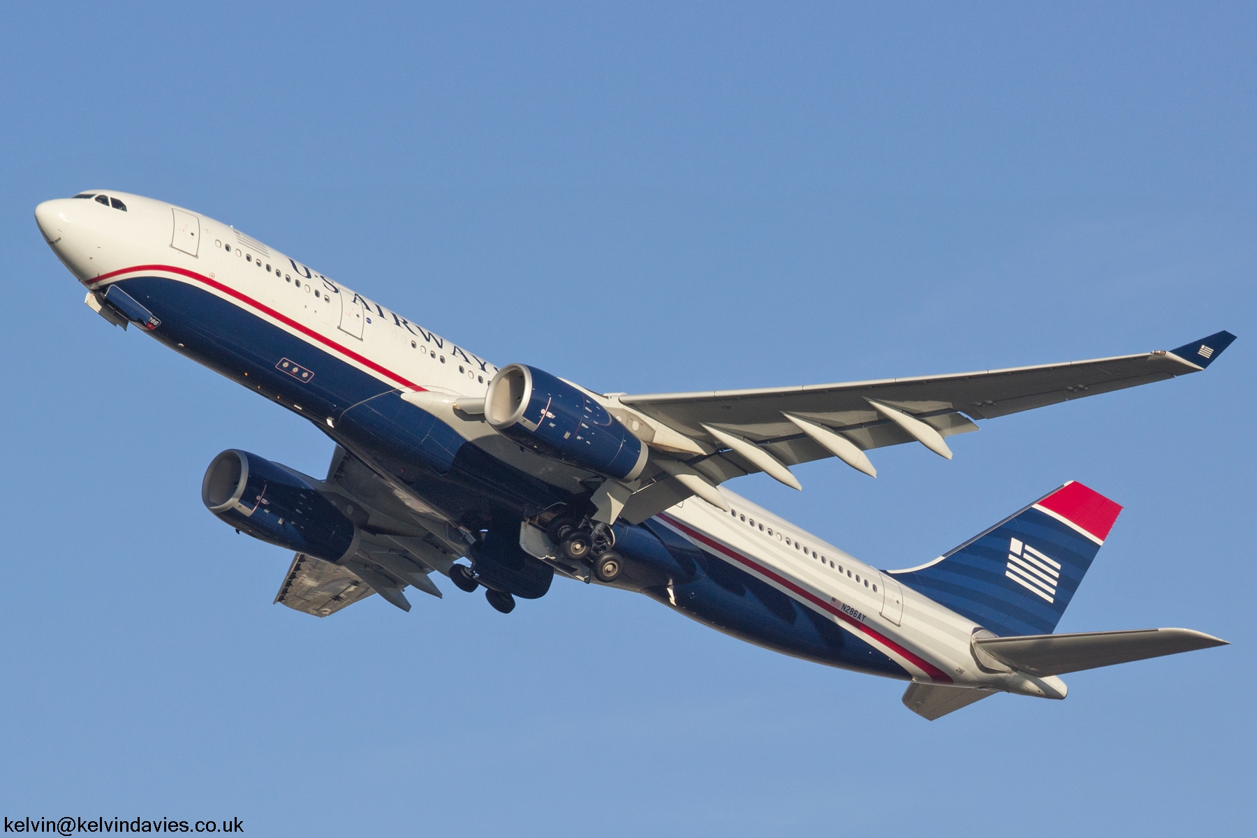 US Airways A330 N286AY