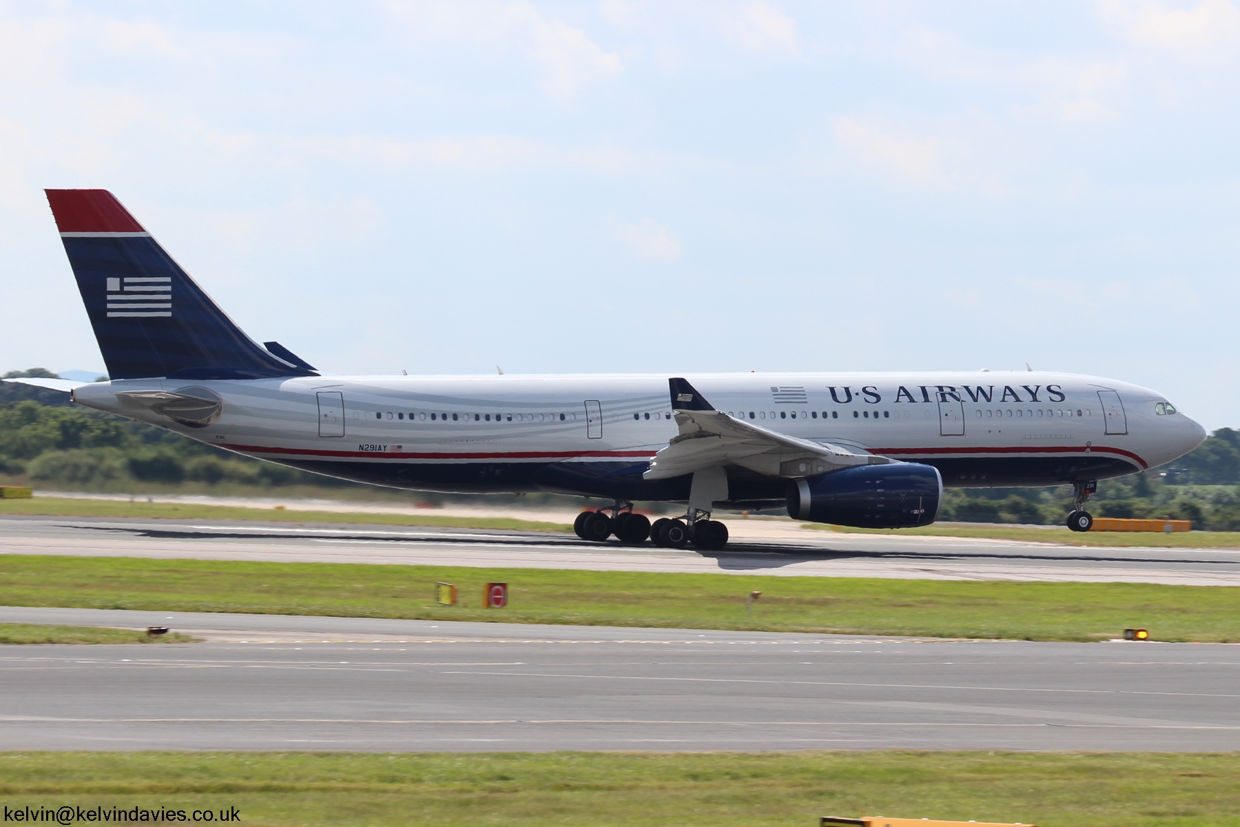 US Airways A330 N291AY