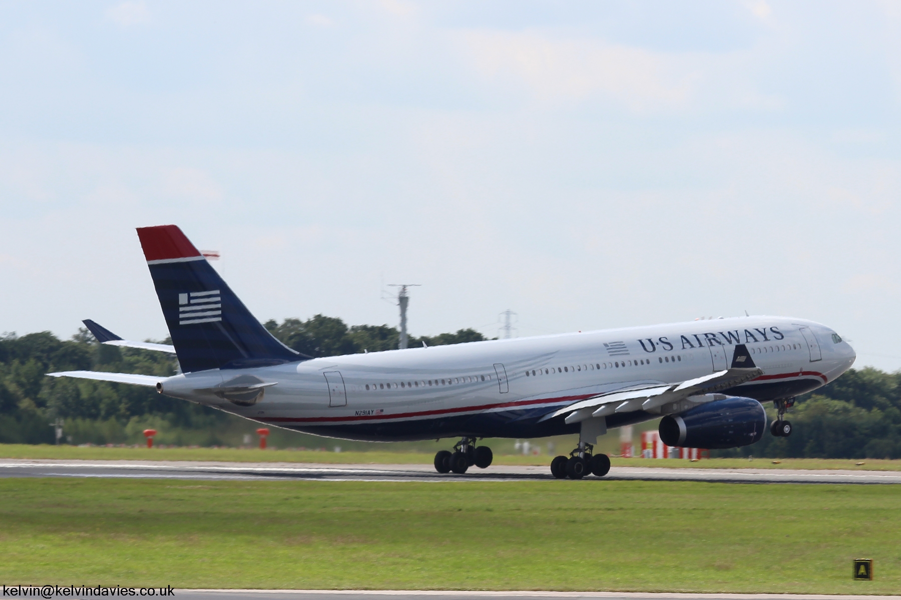 US Airways A330 N291AY