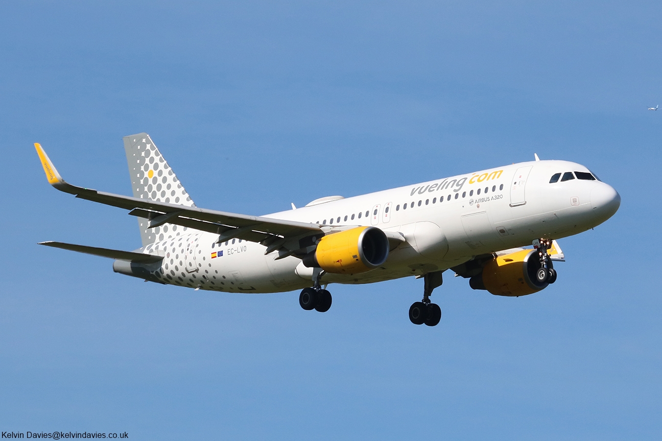 Vueling Airlines A320 EC-LVO