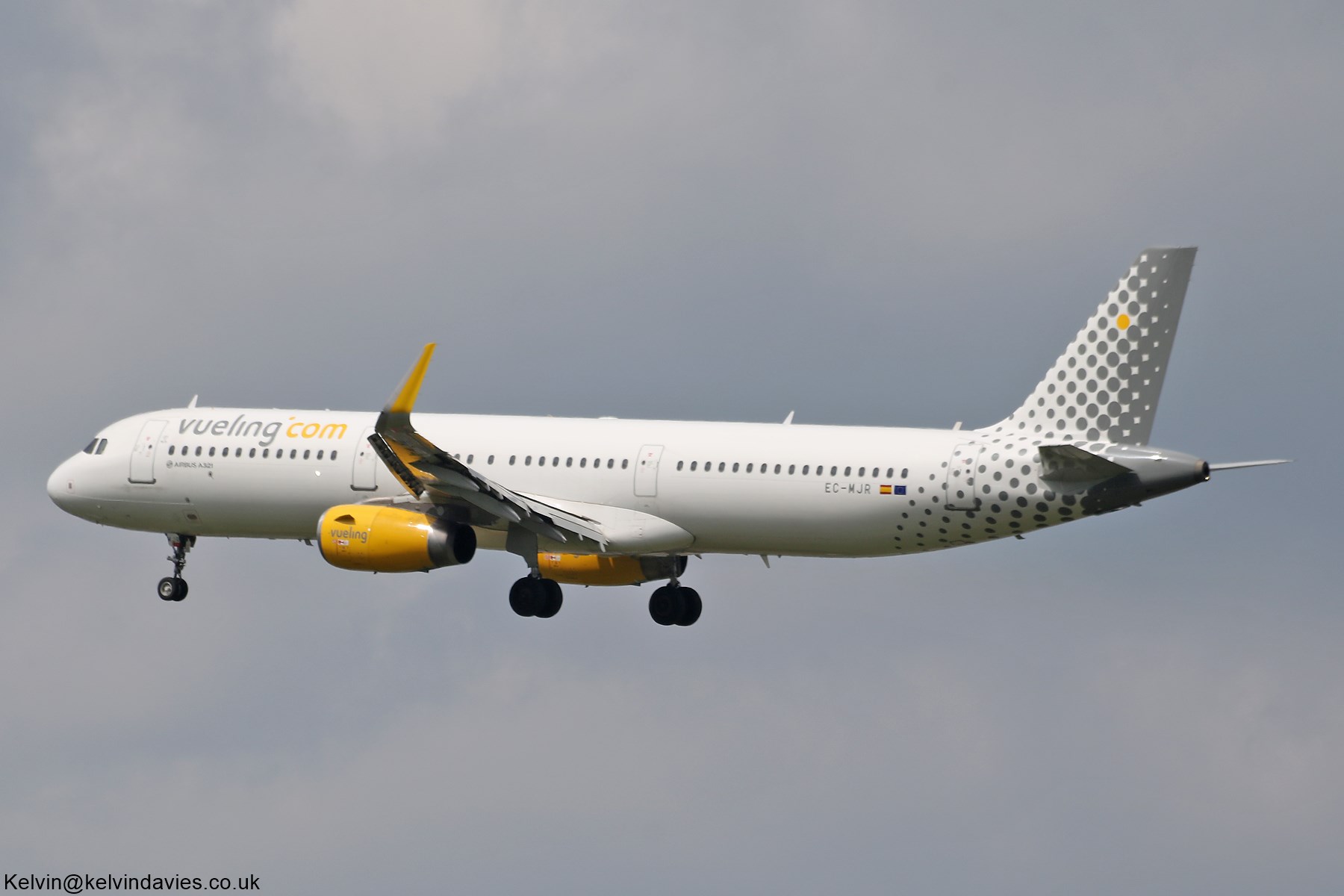 Vueling Airlines A321 EC-MJR